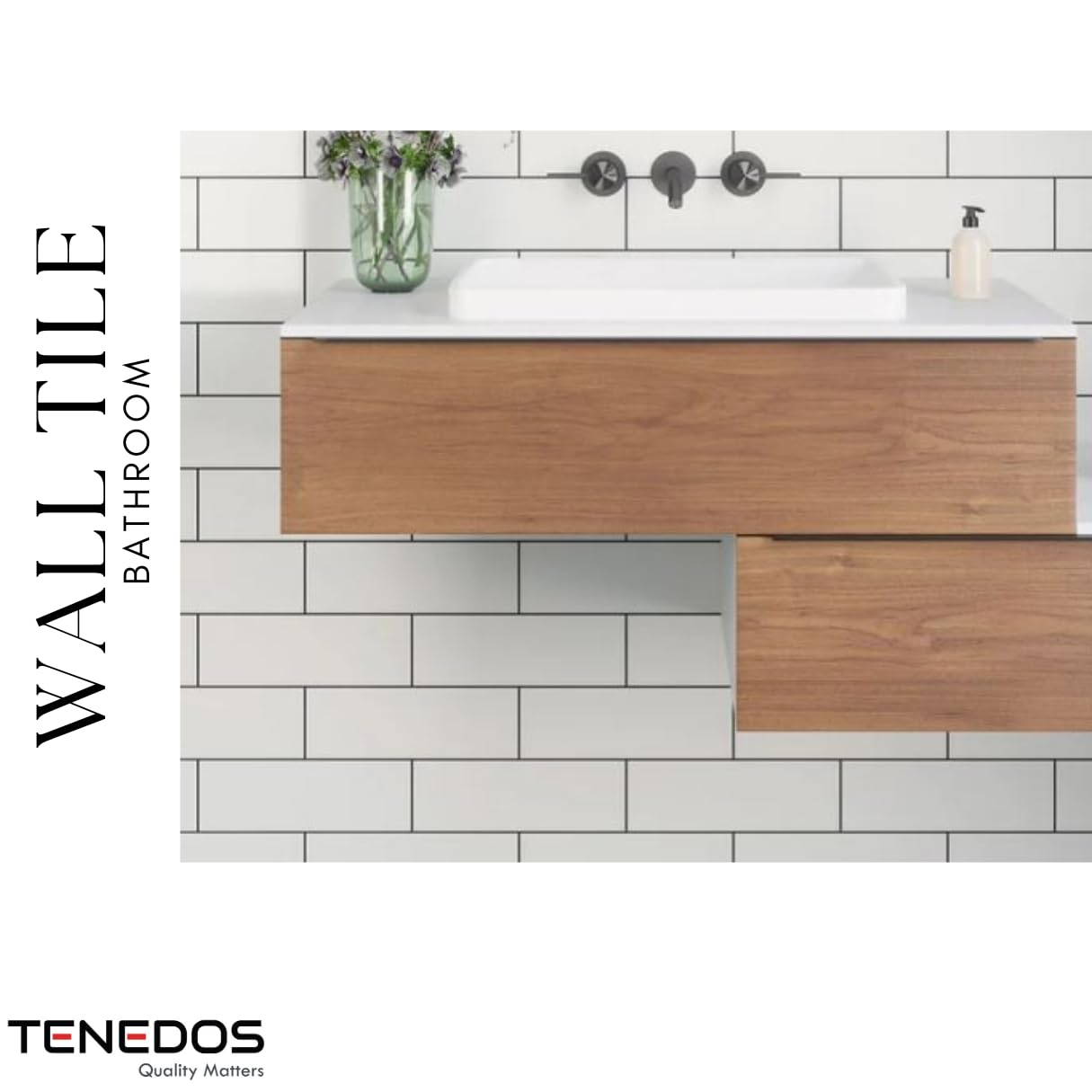 Premium White Ceramic Subway Tile 4x12 Gloss Finish - Waterproof Kitchen Backsplash, Bathroom Shower Wall, Fireplace & Accent Decor (10 Sqft Box) - Easy to Clean & Install for Modern Home Renovation