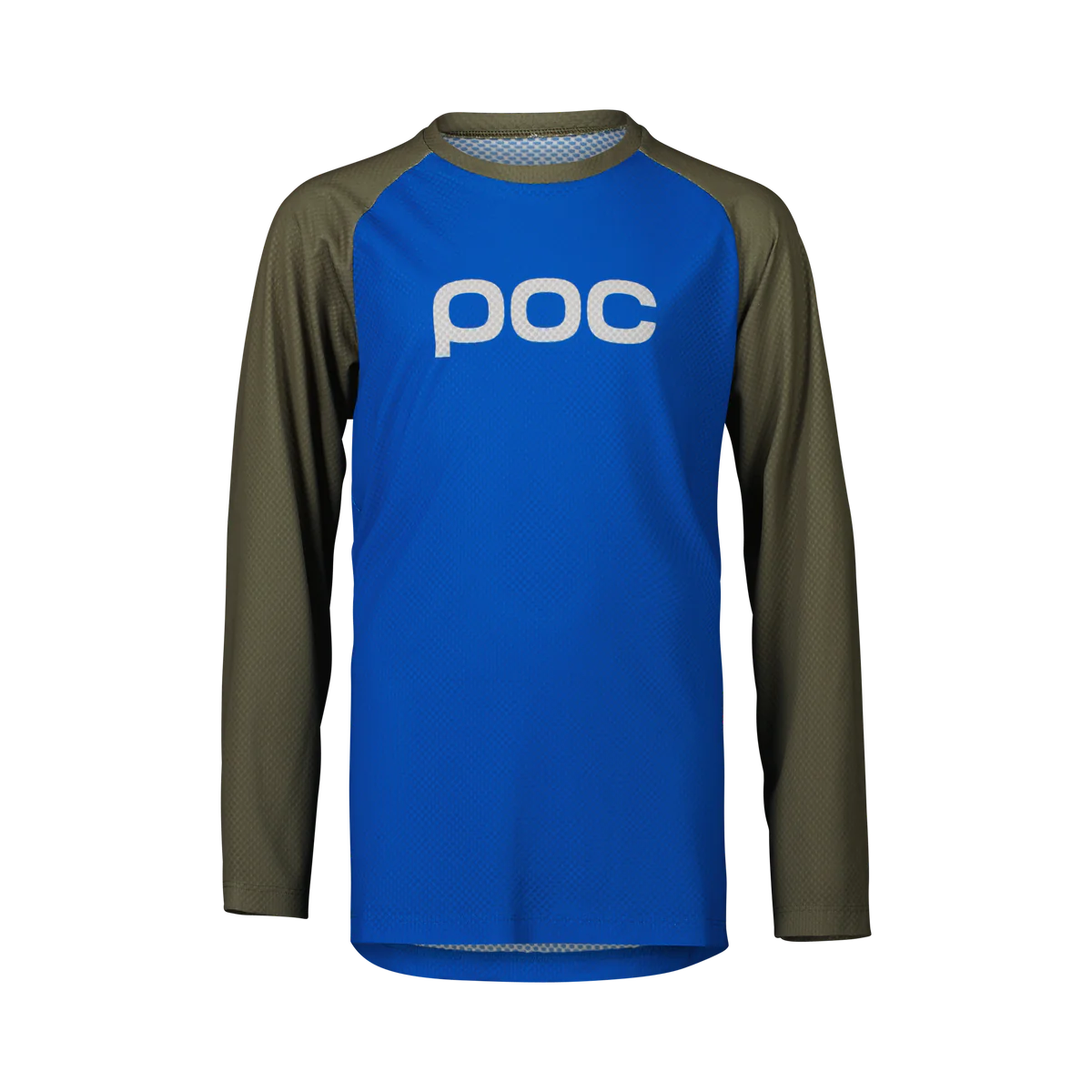 POC 2023 Youth Essential MTB Long Sleeve Jersey - Breathable Cycling Shirt for Kids - Perfect for Mountain Biking & Outdoor Adventures