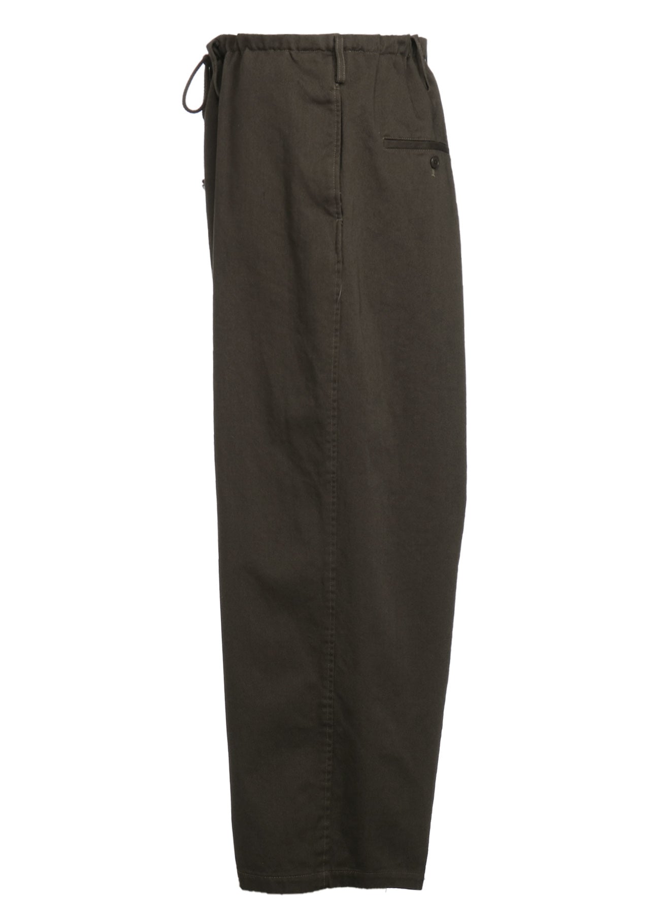 Breathable Cotton Drill Drawstring Wide Leg Pants for Women - Comfortable Casual Lounge & Travel Pants