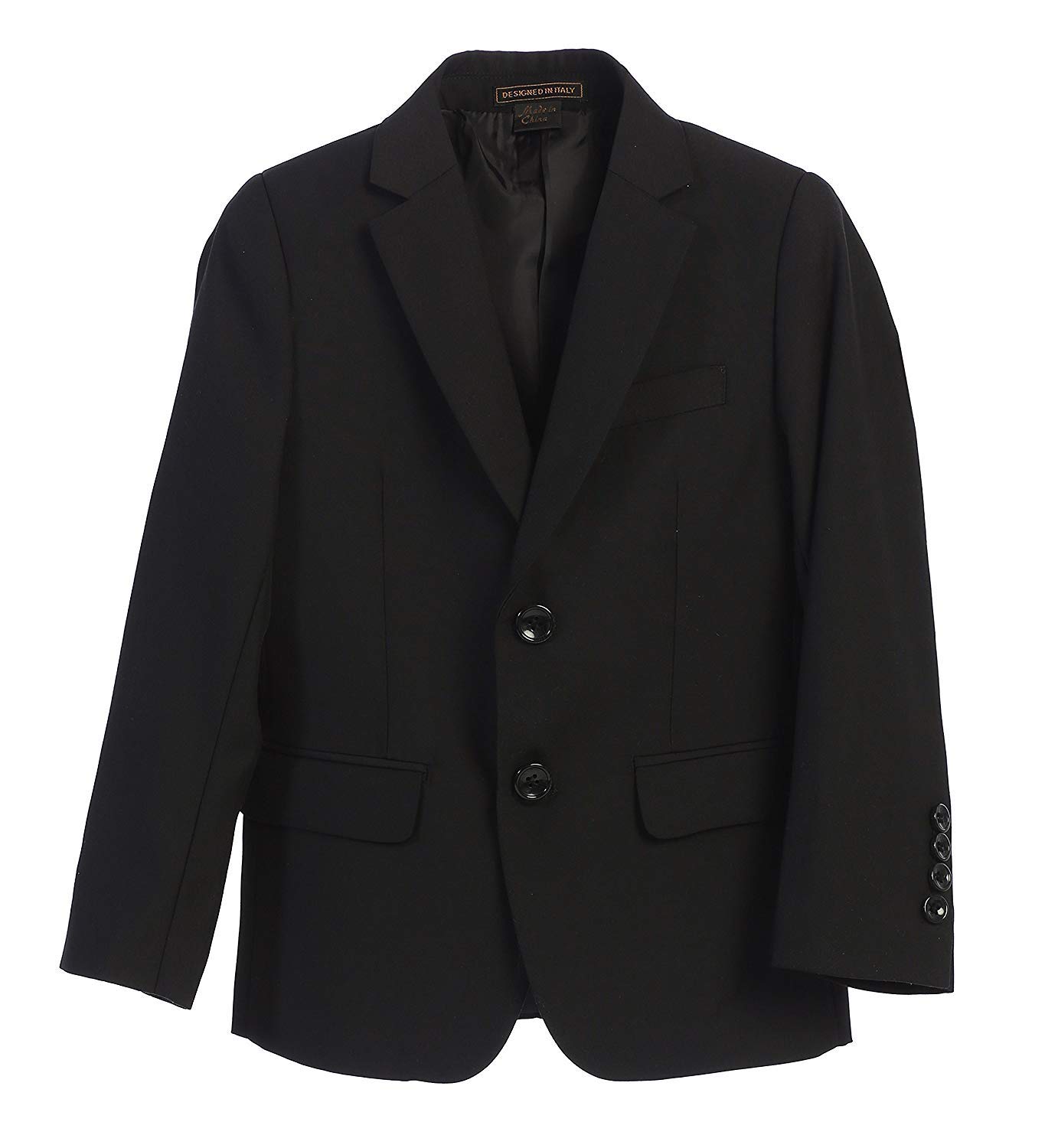 Boys' Formal Suit Set 5-Piece - Jacket, Dress Shirt, Tie, Vest & Pants for Weddings, Parties & Special Occasions