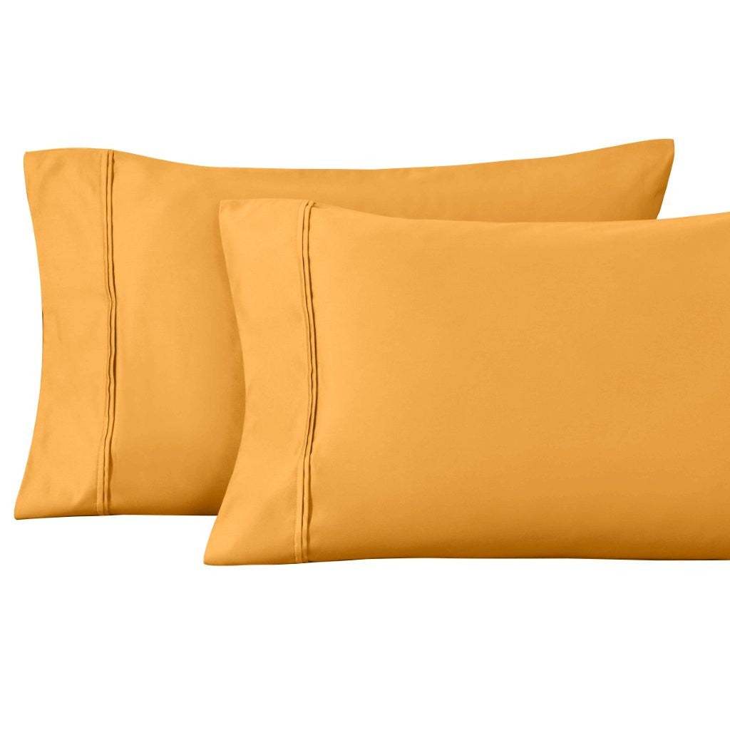 Premium 1200 Thread Count Egyptian Cotton Pillowcase Set - 2 Piece, Ultra Soft & Breathable for a Luxurious Sleep Experience | Perfect for Bedroom, Hotel, and Home Decor