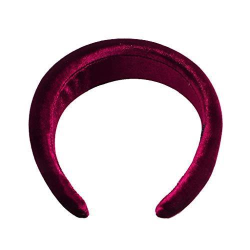 Velvet Hair Clips for Women & Teen Girls - Soft Padded Hair Bands & Hair Accessories Set (3 Pack) - Perfect for School, Parties, Holidays & Everyday Use