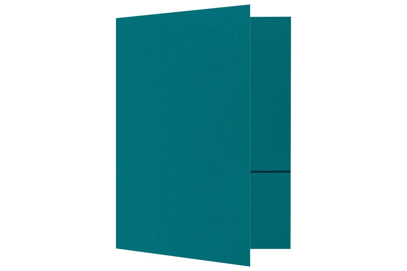 Premium 9x12 Presentation Folders - 100lb Teal Cardstock with 2 Pockets, Holds 8.5x11 Documents - Professional Office Folders for Reports, Brochures, School Projects - Business & Academic Use (Pack of 50, Teal) - Perfect for Meetings, Client Presentations & Classroom Organization