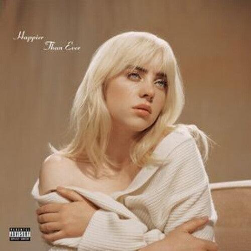 Billie Eilish Happier Than Ever CD Album - Official Music CD with Bonus Tracks - Perfect for Car Rides, Workouts & Gift Giving