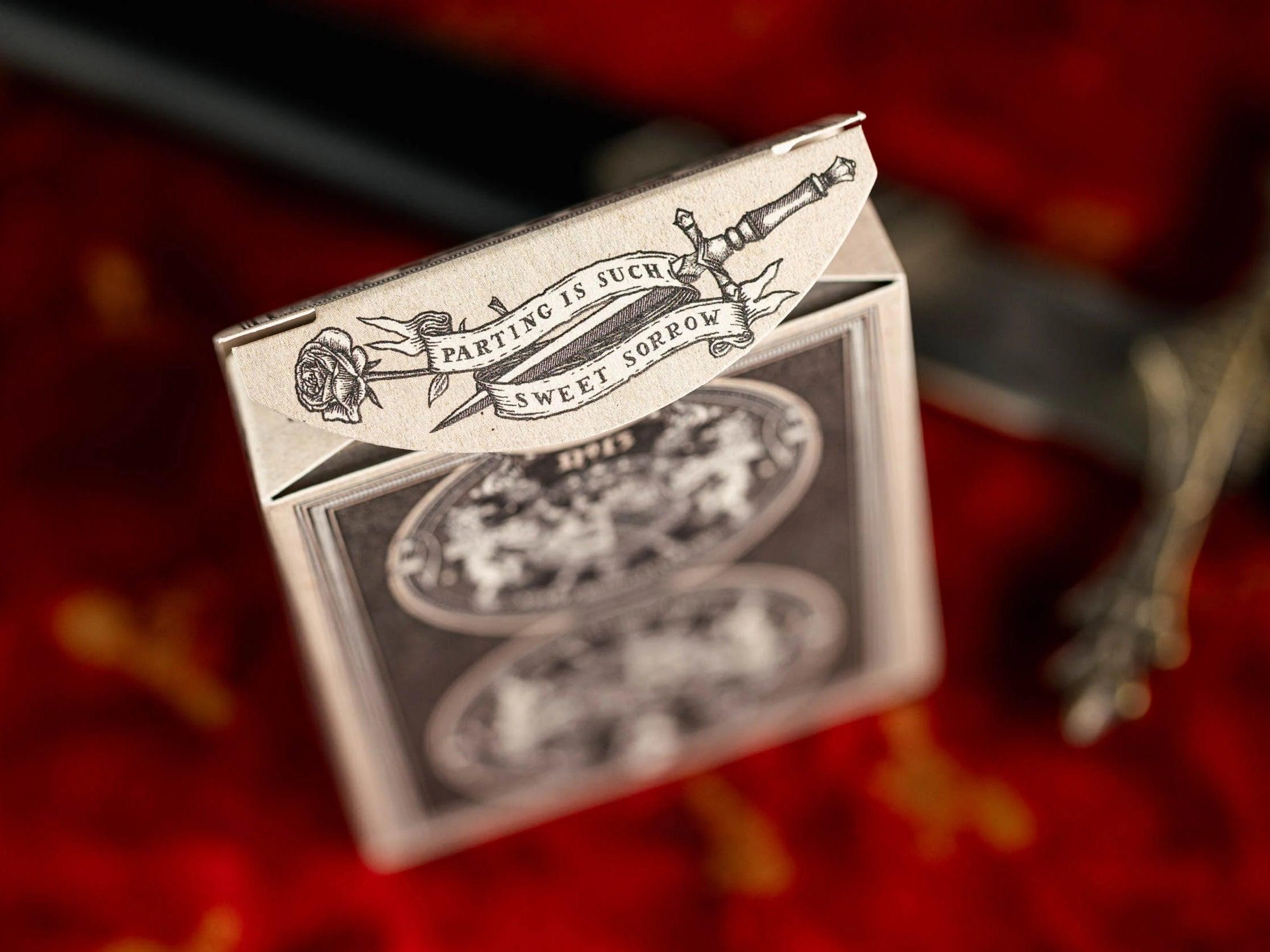 Romeo & Juliet Themed Playing Cards - Elegant Shakespearean Deck for Card Games, Magic Tricks & Collectors | Perfect for Game Nights, Gifts & Themed Parties
