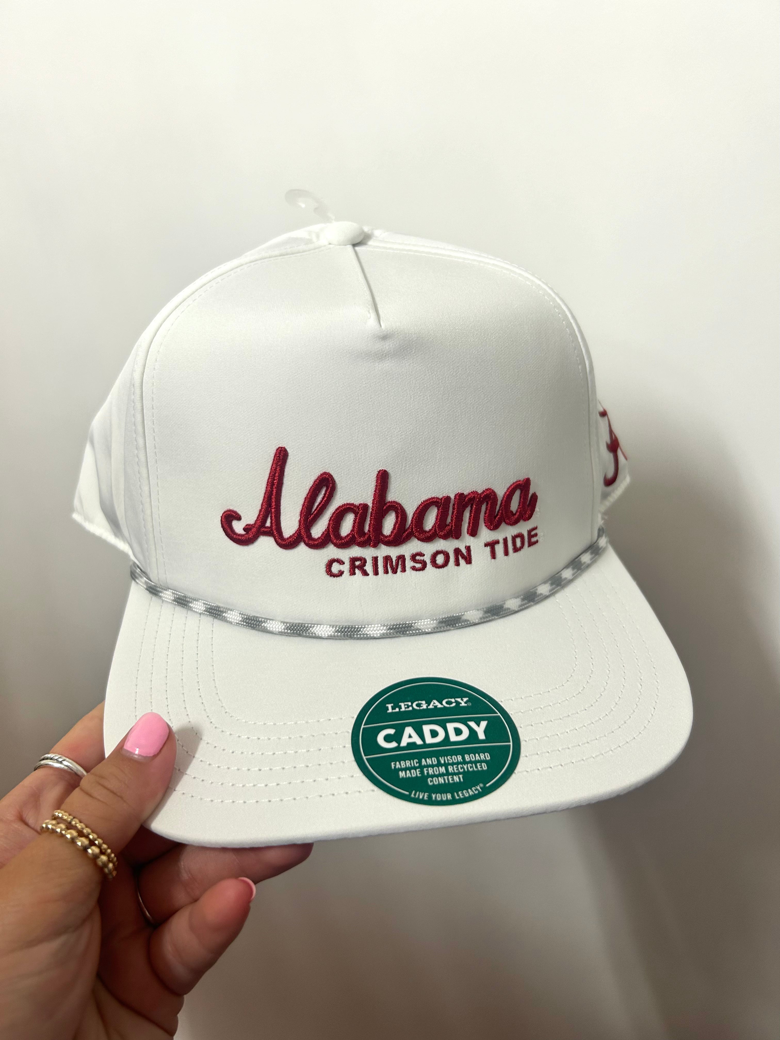 Crimson/gry/wht rope