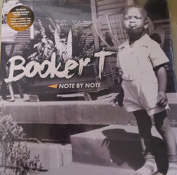 Booker T. Jones - Note By Note (Limited Edition Orange Vinyl LP) | Soulful Blues Music for Record Collectors & Audiophiles - Perfect for Home Listening & Vinyl Enthusiast Collections