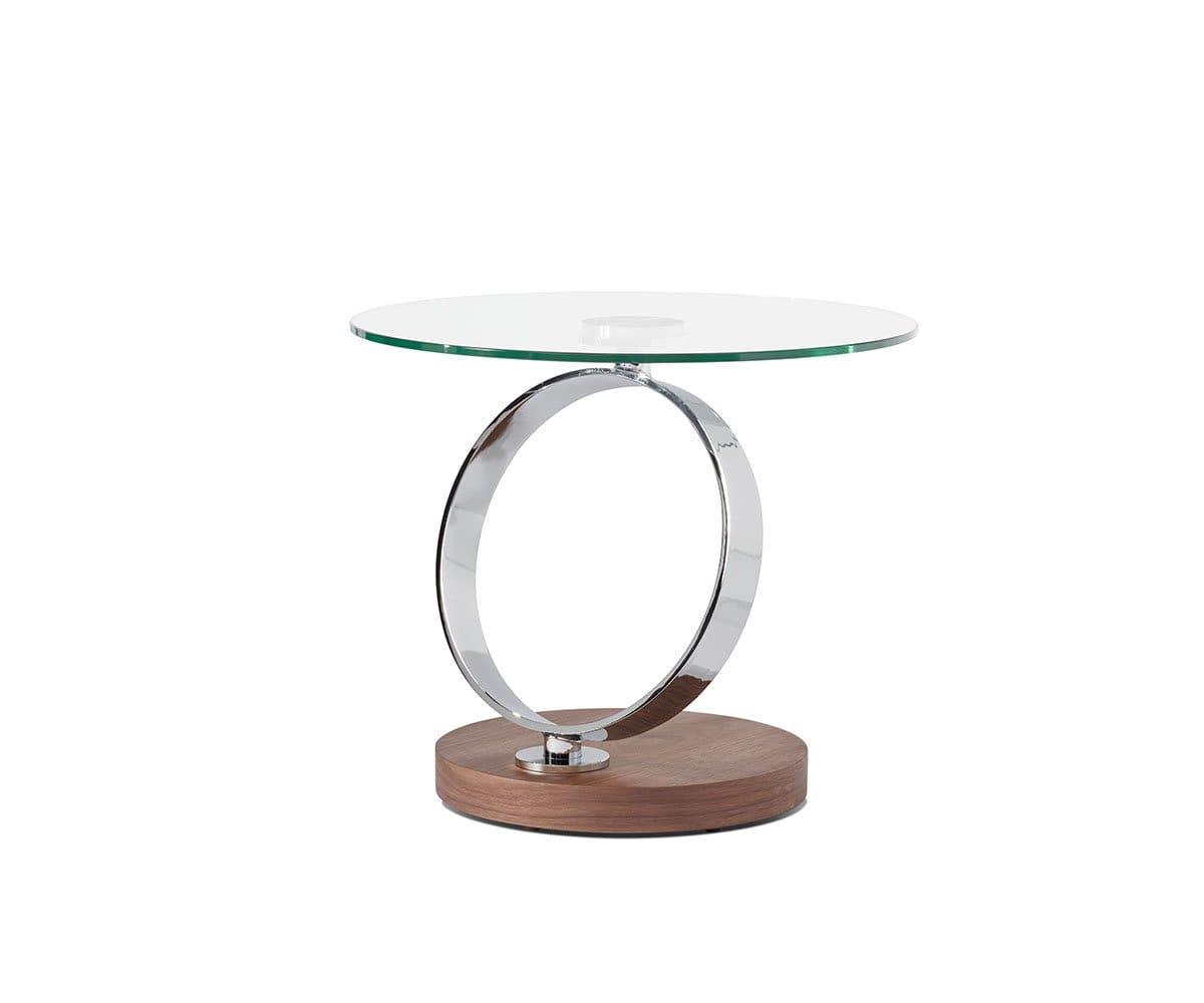 Modern Macero End Table - Small Nightstand with Storage Shelf for Bedroom, Living Room - Stylish Side Table for Home Decor & Organization