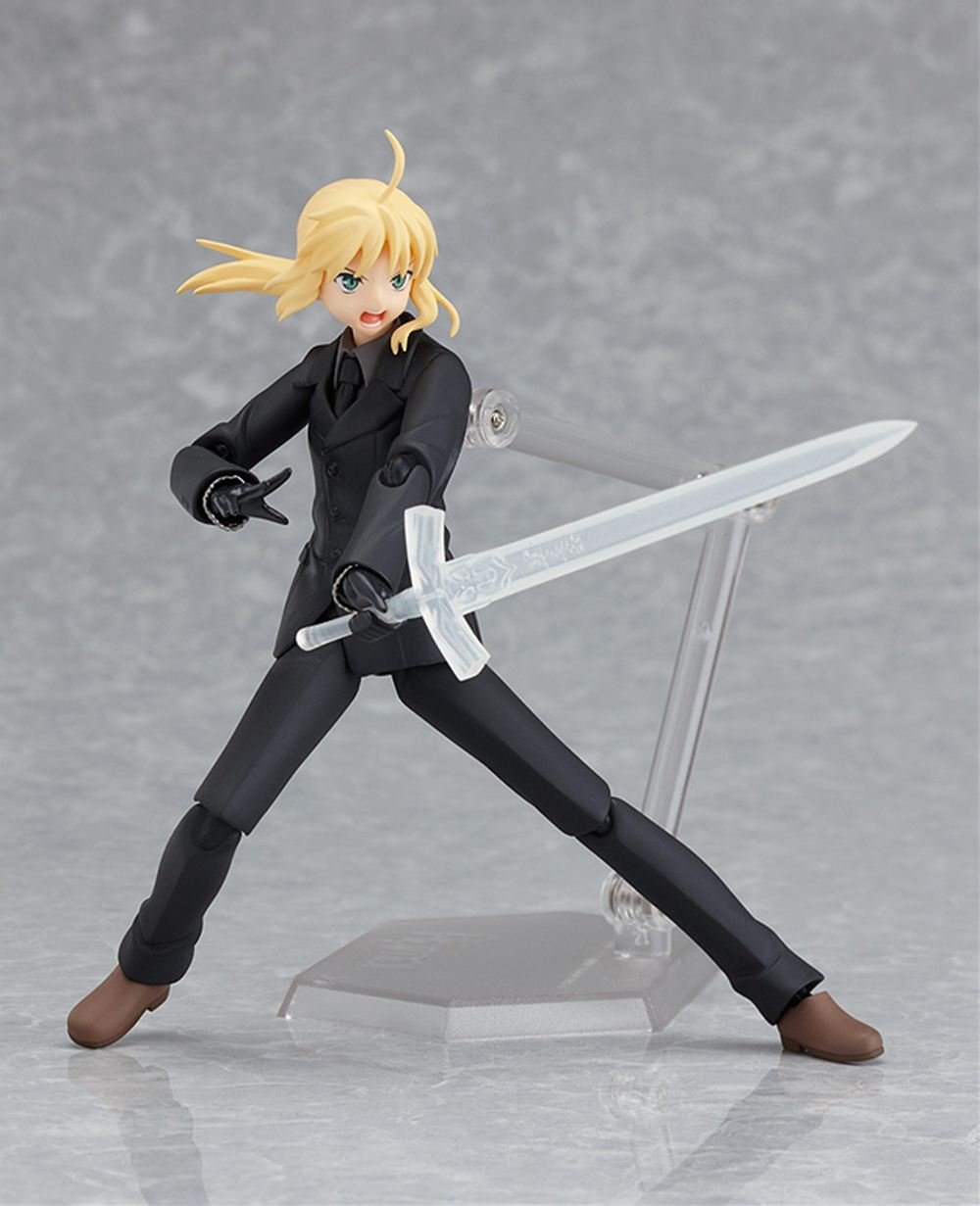 Max Factory Fate/Zero Saber Figma Action Figure - Anime Collectible Toy for Display & Play - Perfect for Fans, Cosplay, and Home Decor