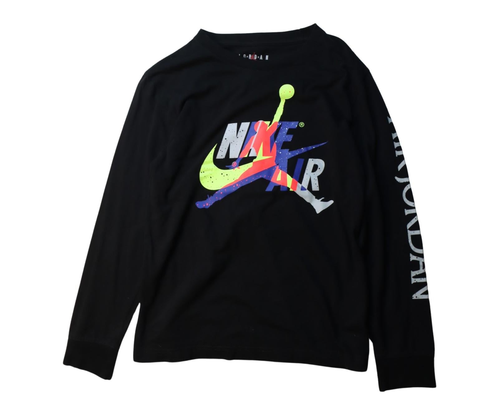 Air Jordan Long Sleeve T-Shirt for Boys - Youth Sizes 12Y & 13Y - Basketball Practice & Casual Wear