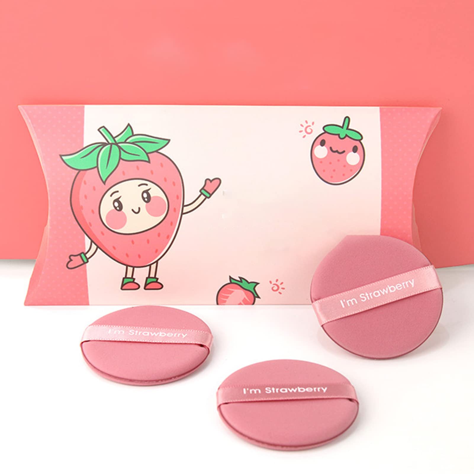 3 Pcs Makeup Sponge Set - Washable Foundation Blender for Women | Beauty & Travel