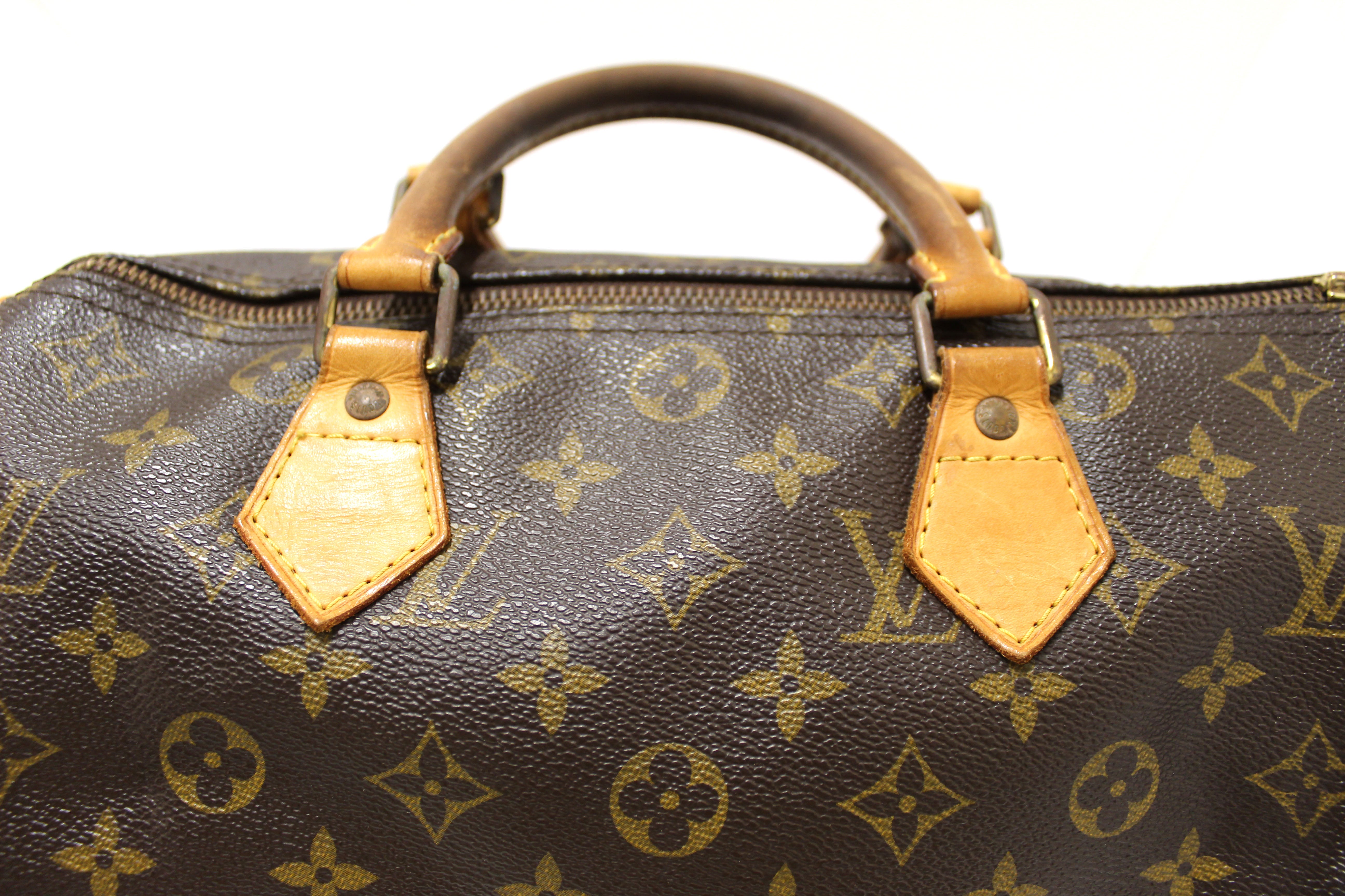 Authentic Louis Vuitton Monogram Speedy 30 Handbag - Luxury Designer Shoulder Bag for Women, Perfect for Travel, Work & Everyday Use