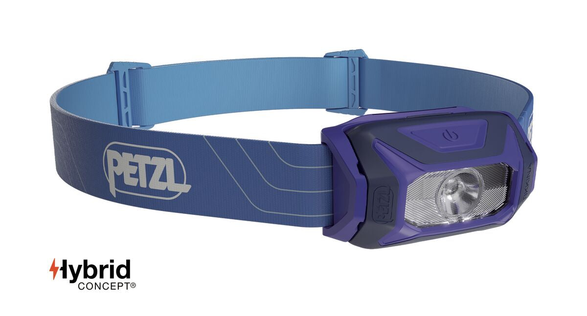 Petzl TIKKINA® 300 Lumen Headlamp - Ultra Bright LED Headlight for Camping, Hiking, Running & Outdoor Adventures | Rechargeable & Waterproof