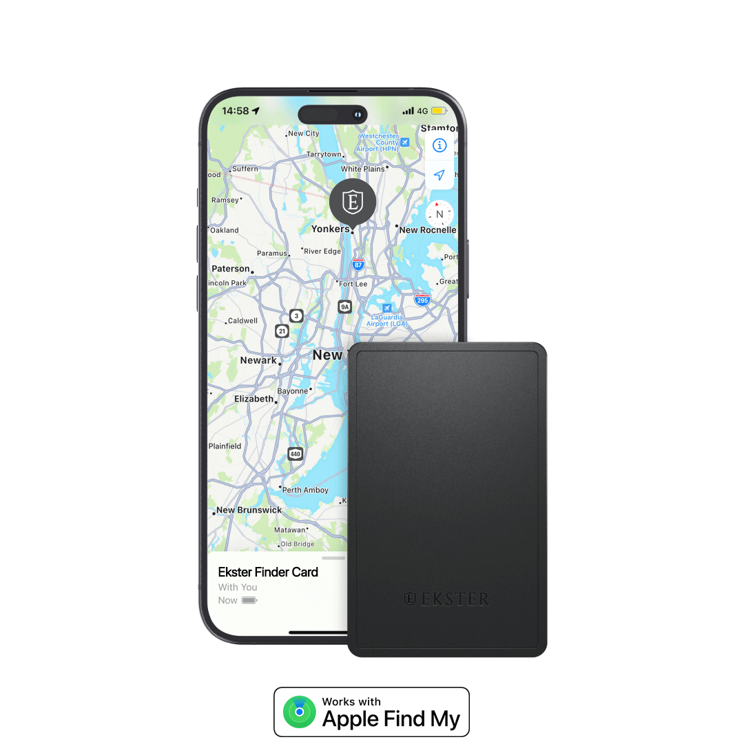 Apple Find My Compatible Finder Card - Bluetooth Tracker for Keys, Wallet & Bags | Never Lose Your Essentials Again | Perfect for Travel, Work & Daily Use