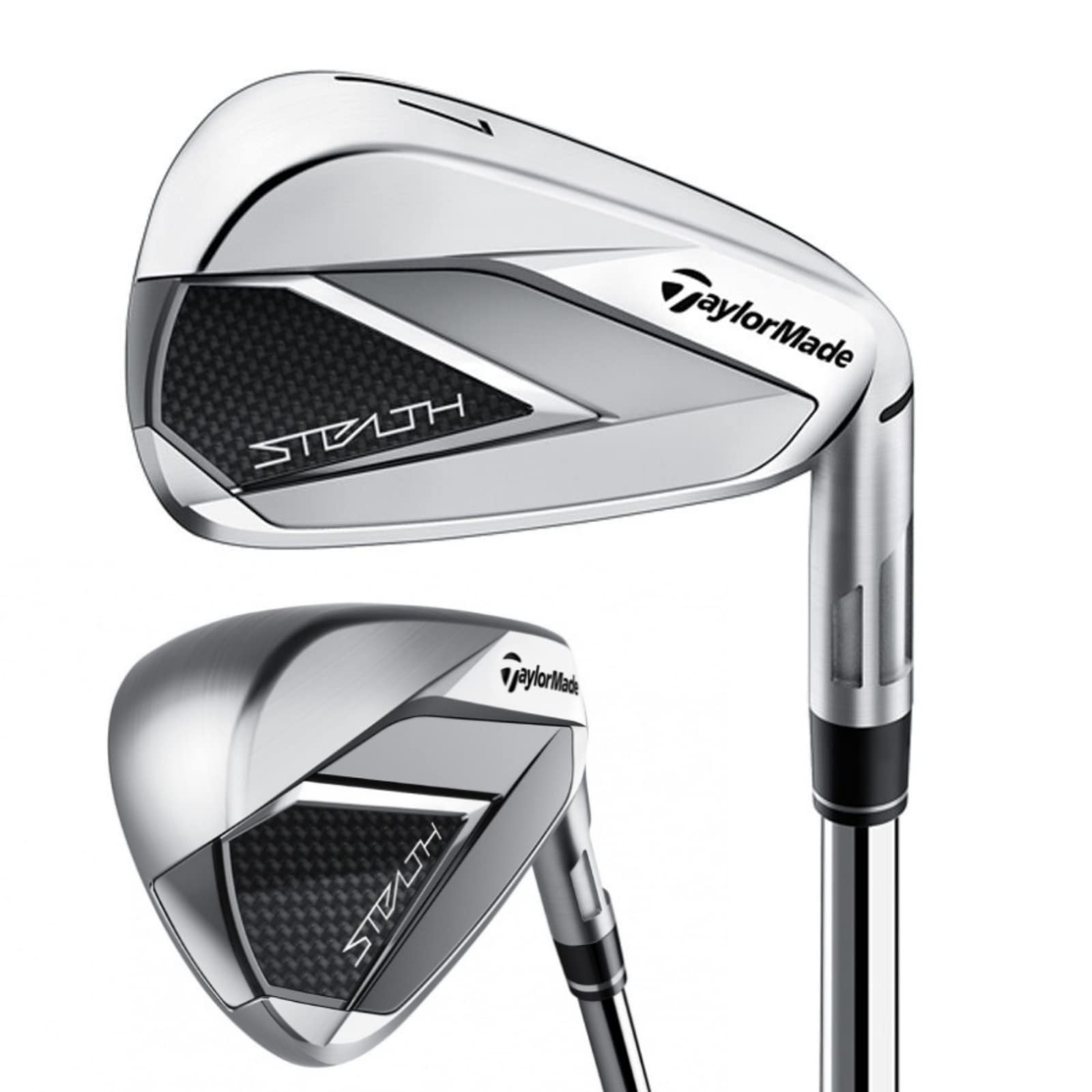 TaylorMade Stealth 8 Iron Golf Club - Left Handed Stiff Flex KBS MAX 85 MT Steel Shaft | Perfect for Mid-Handicap Players & Driving Range Practice