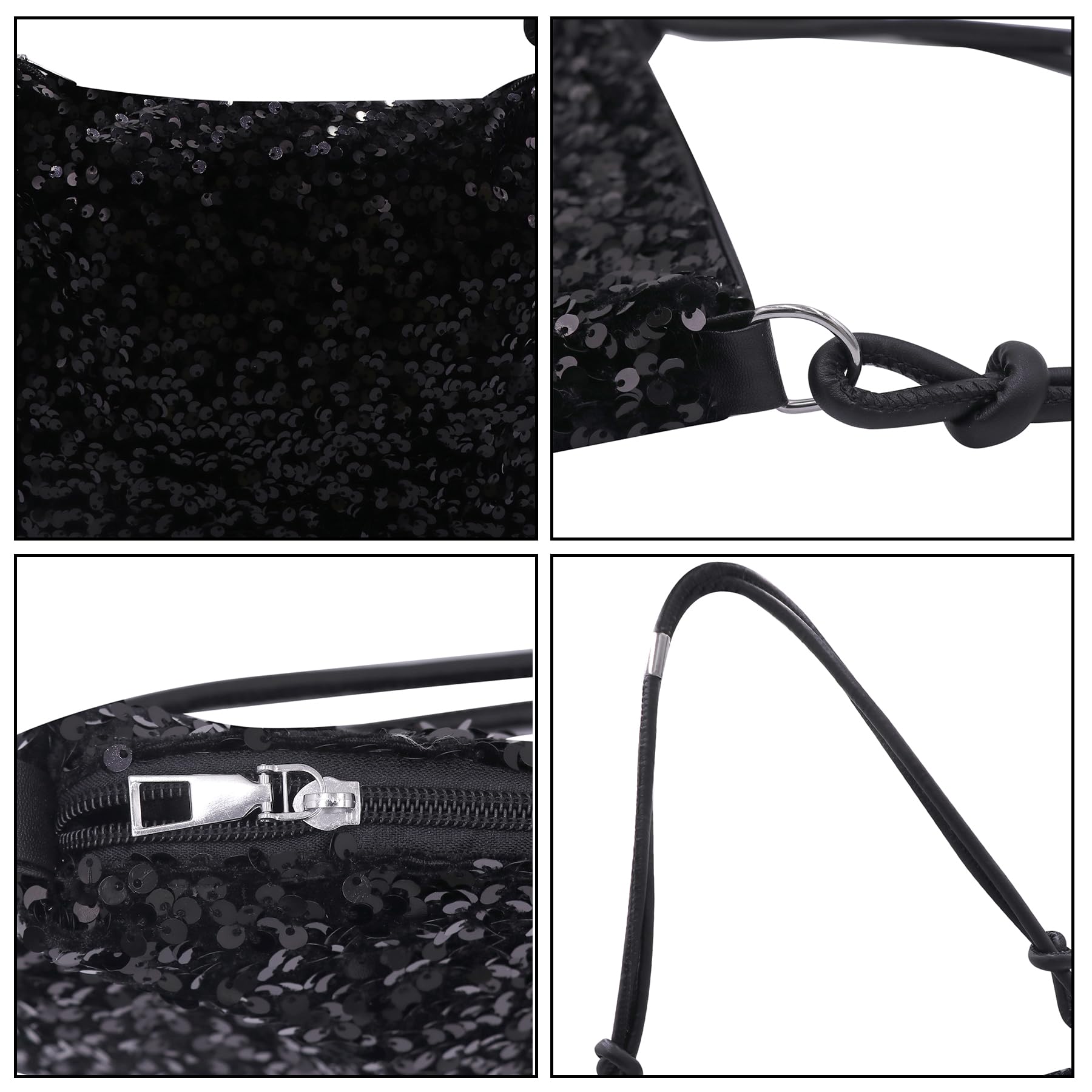 Stylish Shiny Leather Shoulder Bag for Women - Hobo Purse with Flap & Underarm Carry - Perfect for Work, Travel & Everyday Use