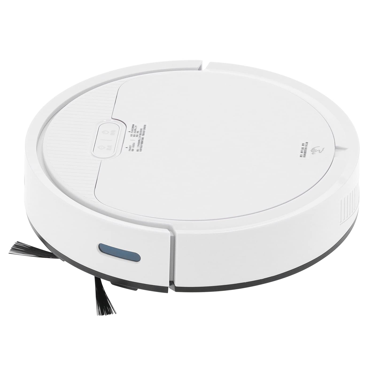 FOKH Robot Vacuum Cleaner with 1000PA Suction - Smart Infrared Sensor, Ultra Quiet, Multiple Cleaning Modes for Pet Hair, Hard Floors & Carpets - Ideal for Home & Office Use (White) (US) | Perfect for Daily Cleaning, Pet Owners & Busy Professionals