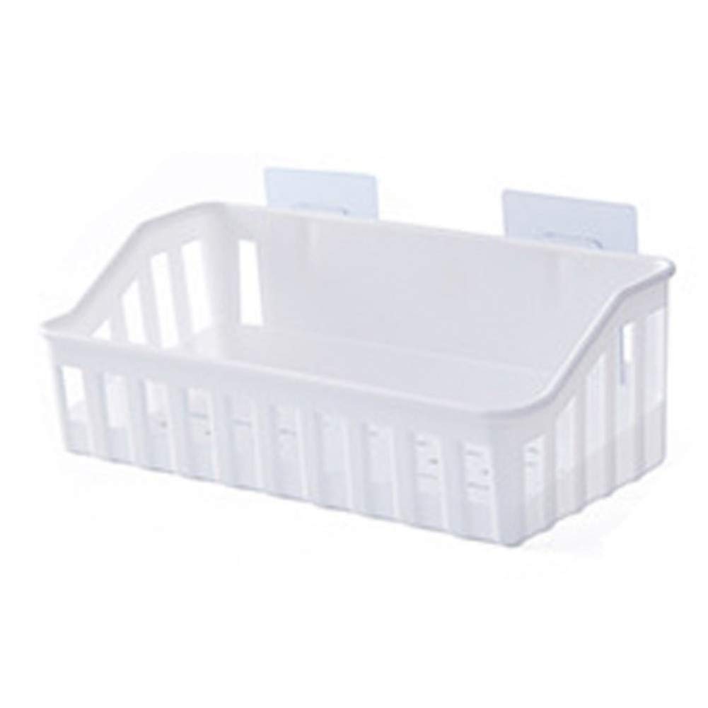 Wall-Mounted Corner Storage Shelf - Space Saving Hanging Organizer Rack for Kitchen & Bathroom - Perfect for Storing Spices, Toiletries, and Household Essentials