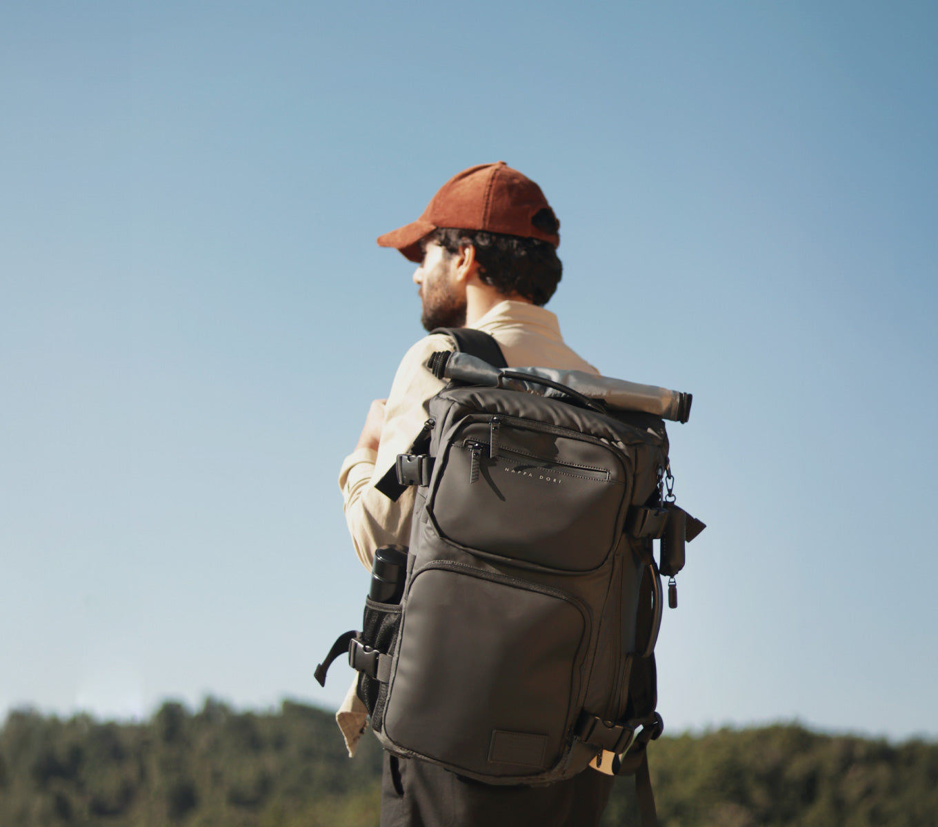 HYDRO TERRA Backpack - Waterproof Hiking Backpack 40L, Lightweight & Durable for Outdoor Adventures, Camping, Travel & Daily Use