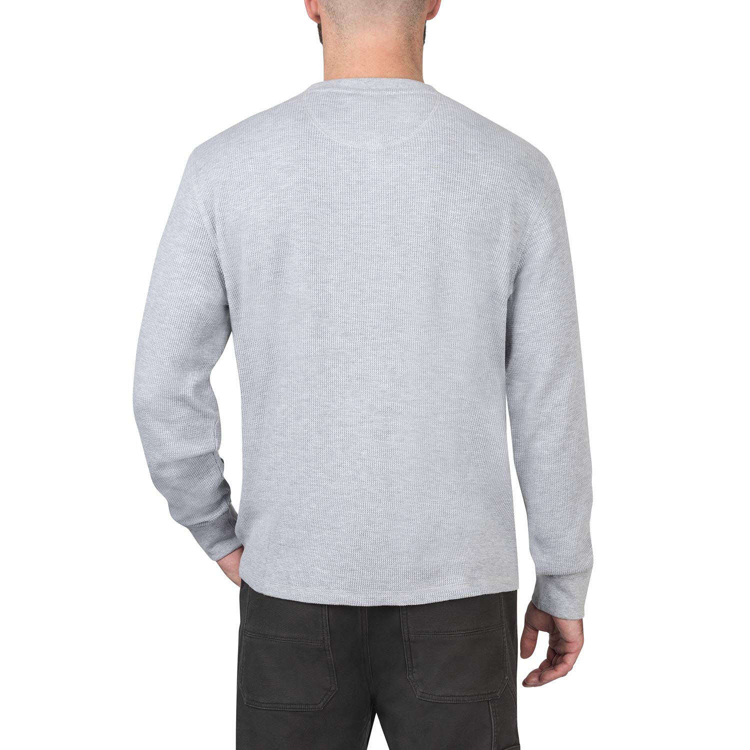 Best Men's Long-Sleeve Waffle Henley Shirts for Outdoor Adventures - Comfortable & Durable American Outdoorsman Shirt for Hiking, Camping & Casual Wear