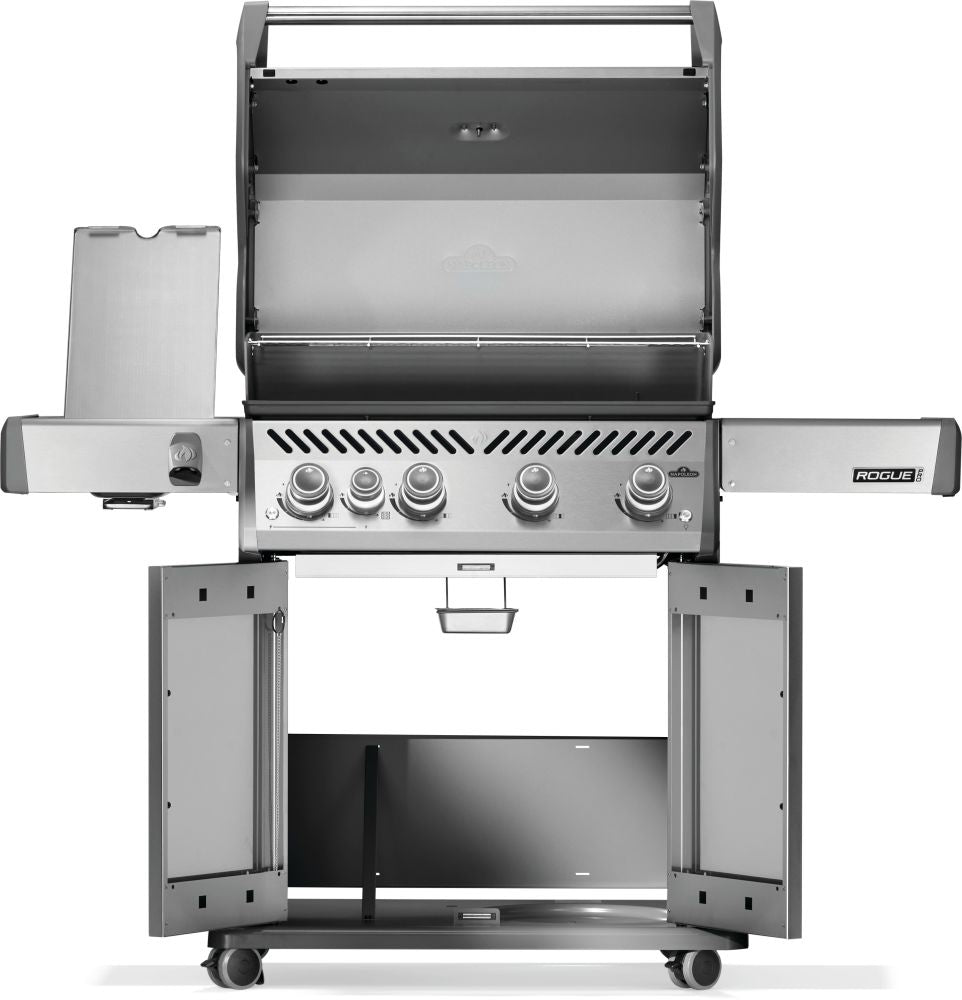 Premium Napoleon Rogue PRO 525 SIB Stainless Steel Grill - Outdoor BBQ, Backyard Cooking & Patio Entertaining for Home Chefs