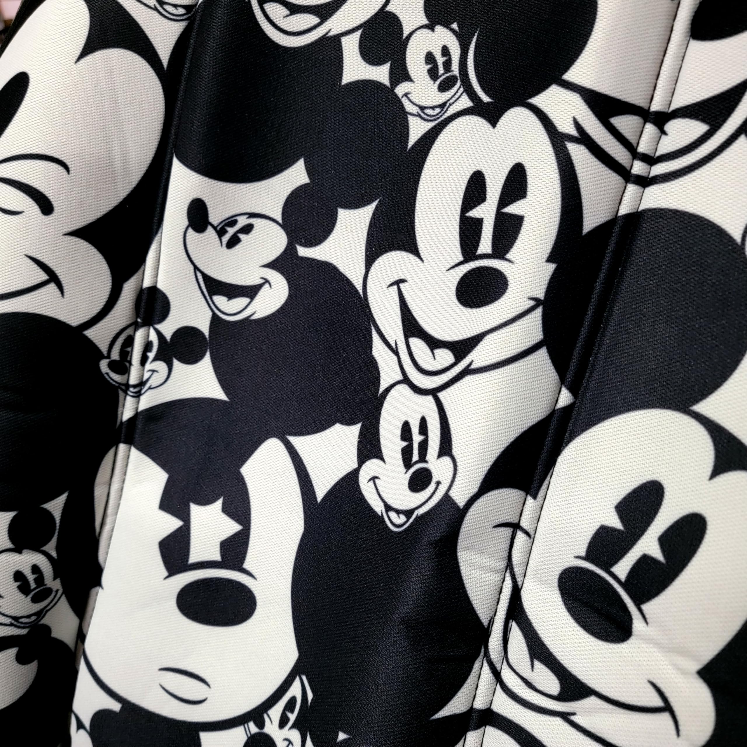12-Piece Disney Mickey Mouse Car Seat Covers Set - Low Back Sideless Design with Spring Shades, Floor Mats, Lanyard & Air Freshener - Perfect for Cars, SUVs & Road Trips