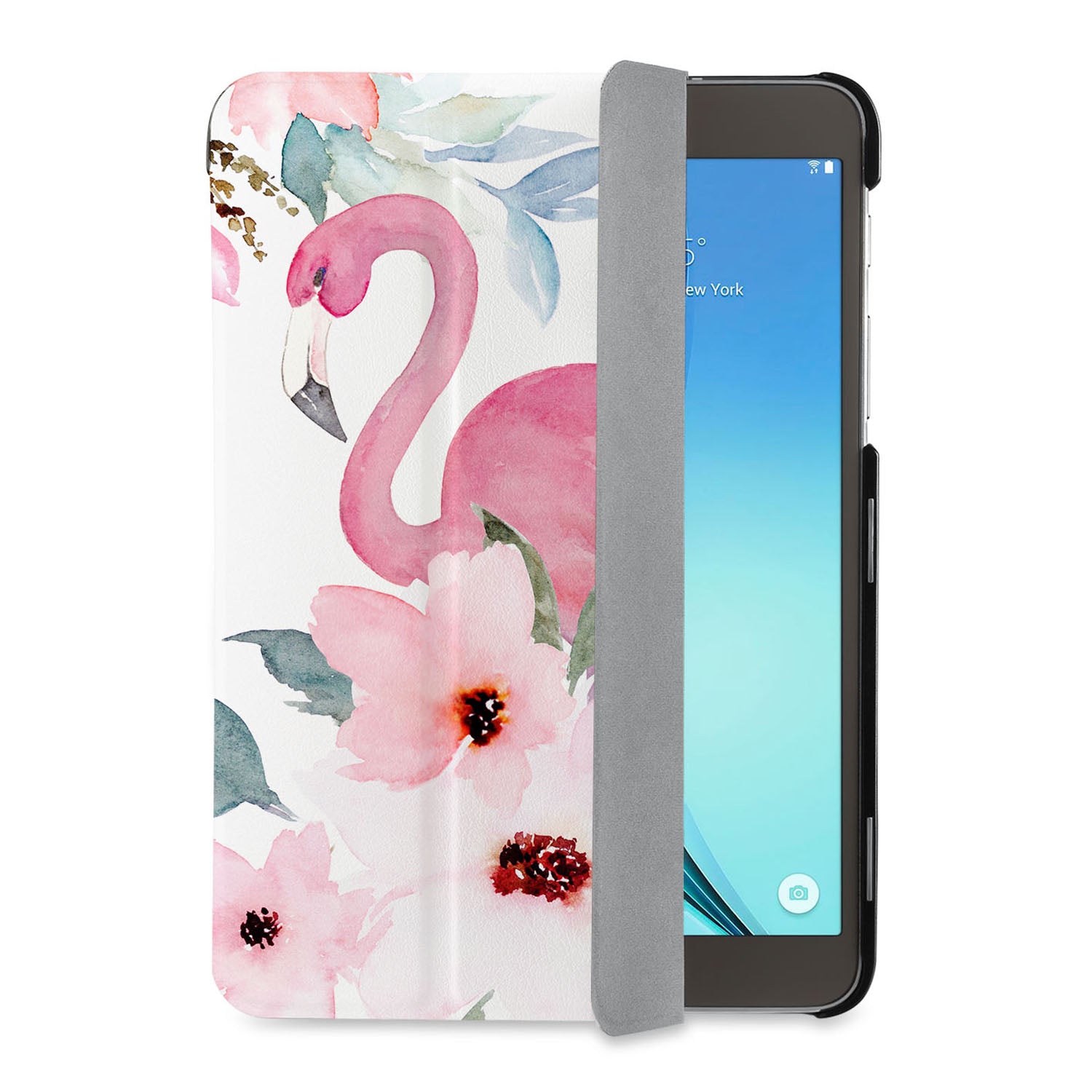 Samsung Tablet Case with Flamingo Design - Slim Protective Cover for Samsung Galaxy Tab A/S6/S7/S8 - Perfect for Work, School & Travel