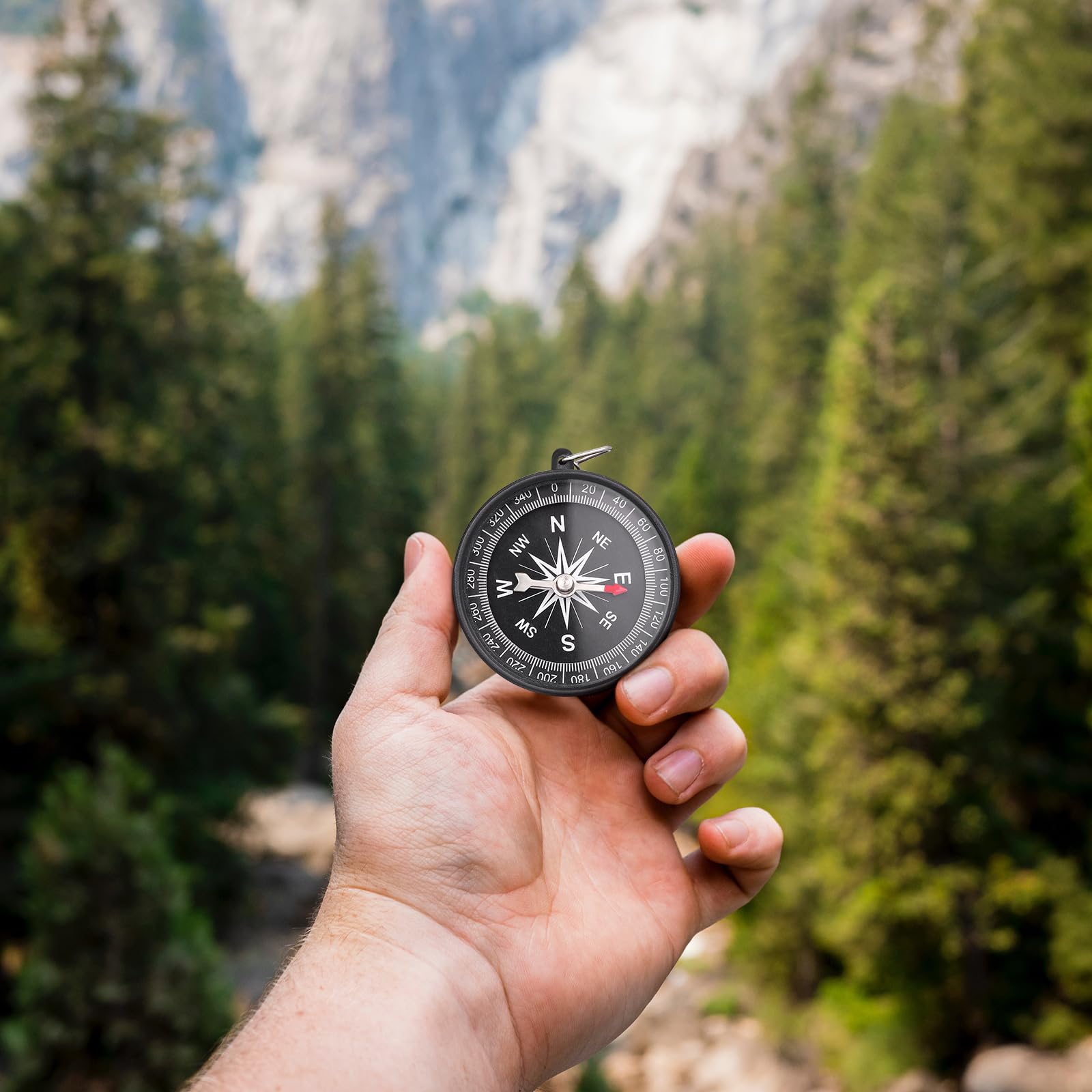 **Toyvian 12PCS Mini Survival Compass Keychain - Waterproof Metal Hiking Compass for Outdoor Camping, Hiking, Backpacking & Emergency Kits - Perfect for Kids, Party Favors & Survival Gear**