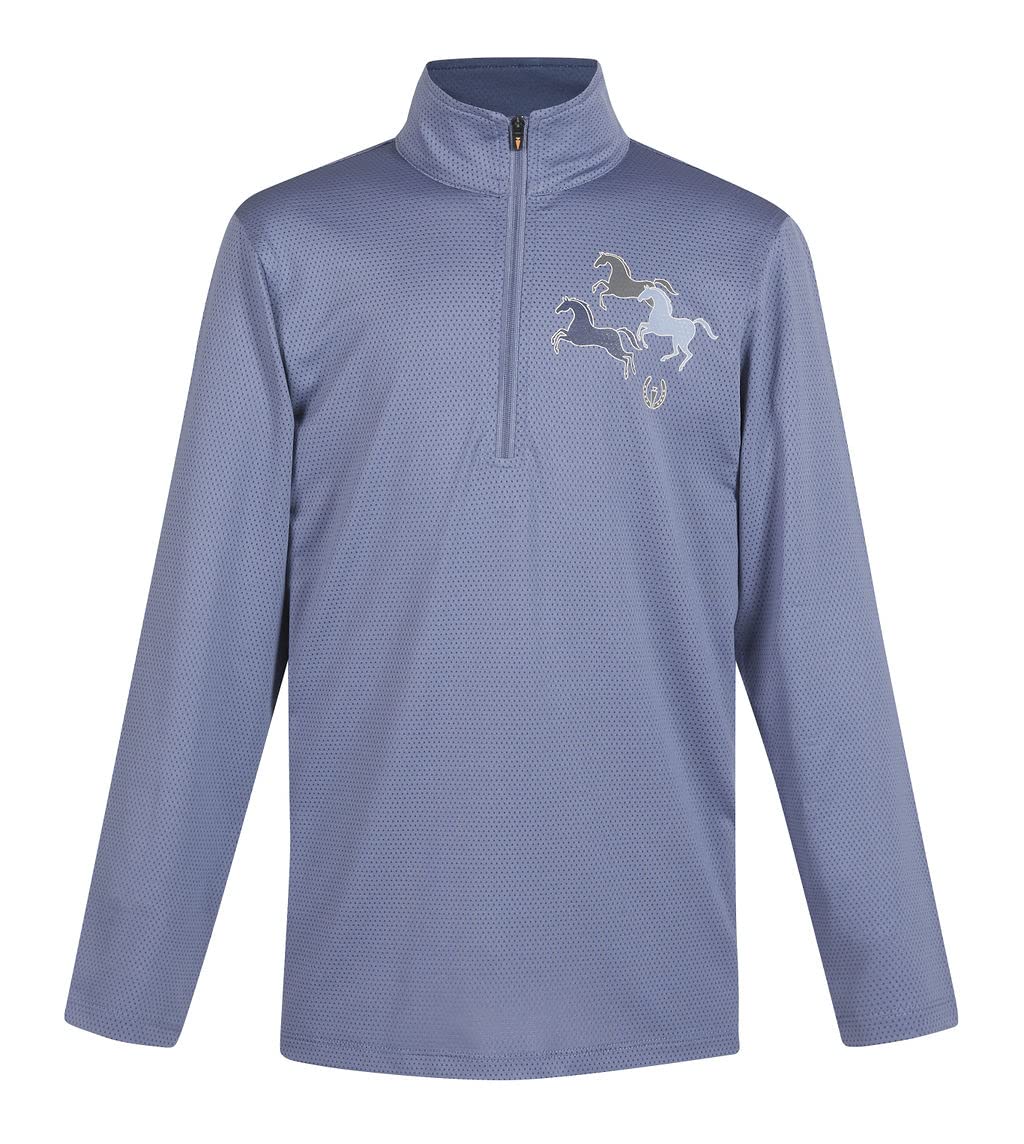 Kids Air Ice Fil Long Sleeve Shirt - Breathable Solid Color Top for Boys & Girls - Perfect for School, Playdates & Outdoor Activities