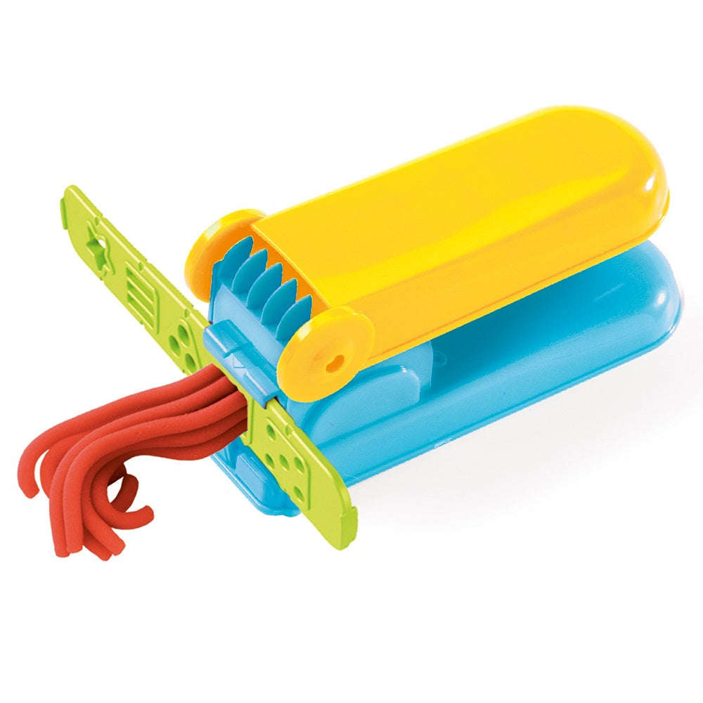 Djeco Play Dough Starter Set - 4 Colorful Non-Toxic Playdough Tubs & 15 Creative Tools for Kids | Perfect for Sensory Play, Arts & Crafts, and Early Childhood Development