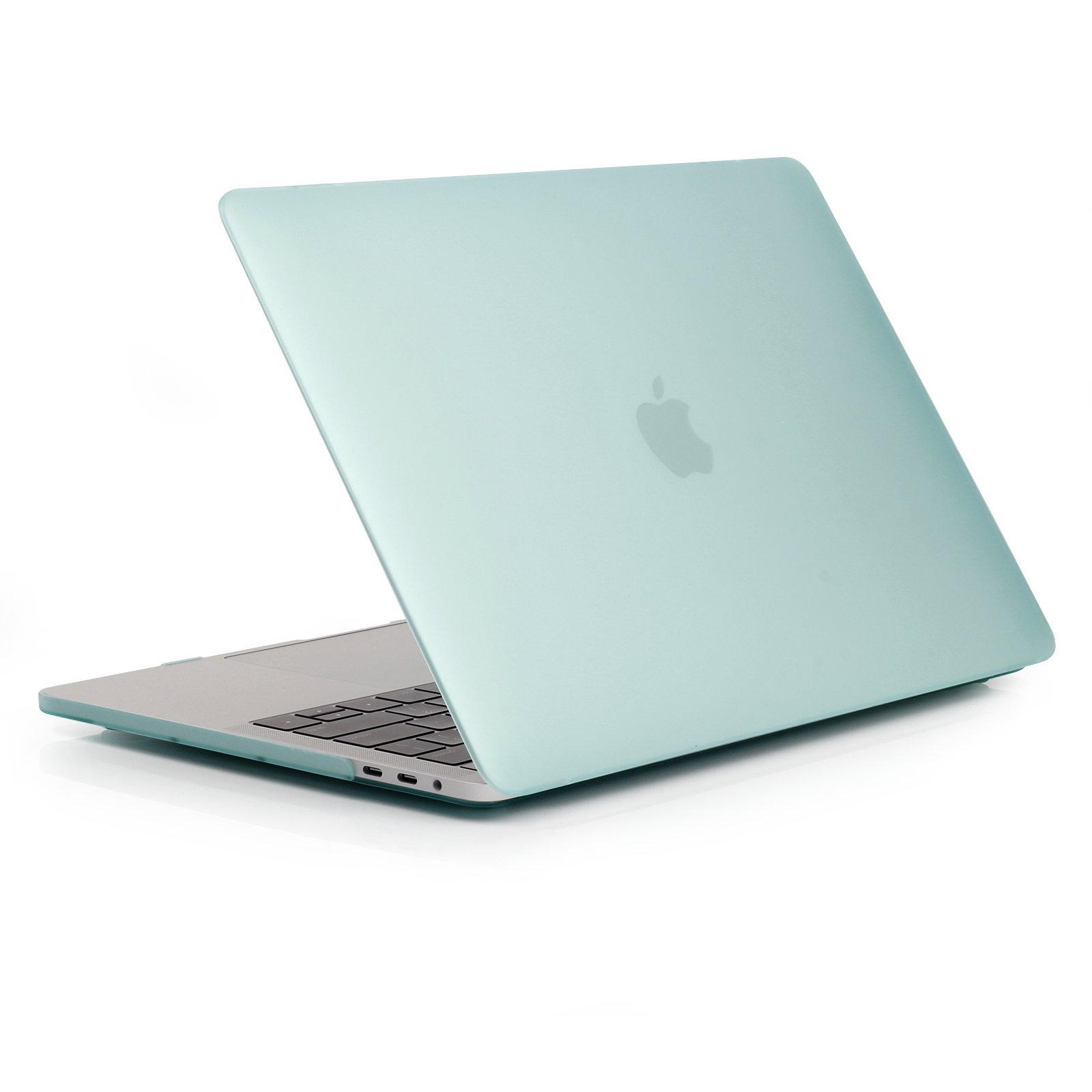 Se7enline Hard Shell Protective Case for MacBook Pro 15-inch with Touch Bar (A1707/A1990 2016-2018 Models) - Aqua Green Keyboard Cover | Shockproof Lightweight Laptop Cover for Work, Travel & School