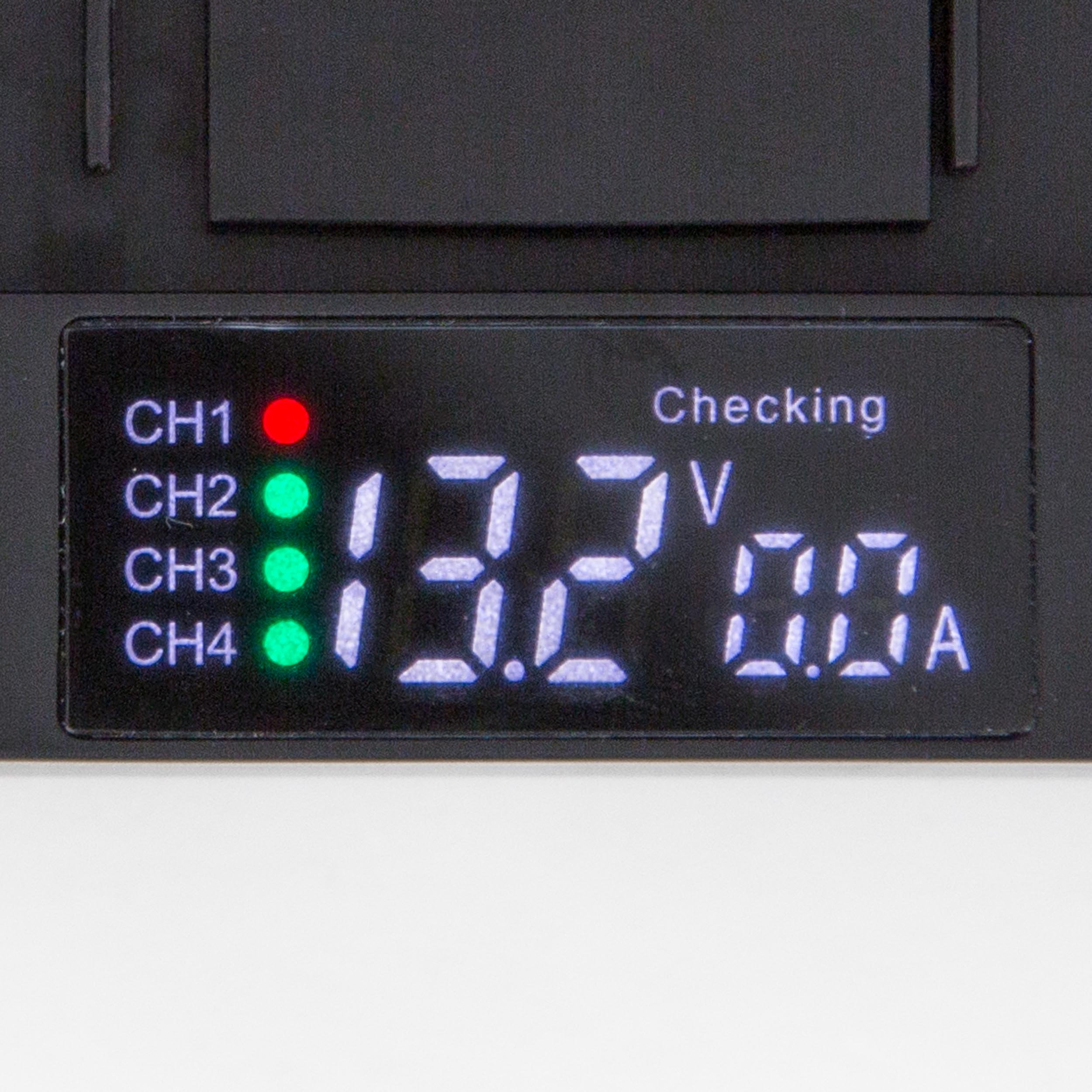 DJI Mavic Air 4-in-1 Rapid Battery Charging Hub with LCD Display - Fast Charger for Multiple Batteries - Perfect for Travel, Aerial Photography & Professional Drone Operations