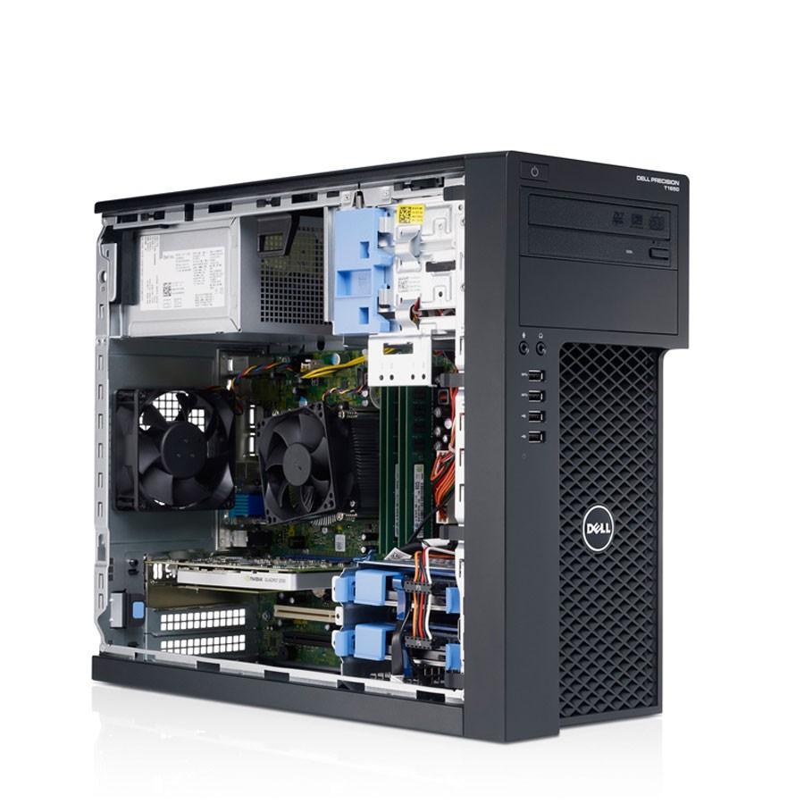 Dell Precision T1700 MT Workstation - Intel Core i7 4790 Quad Core (Up to 4.0GHz), 8GB RAM, 256GB SSD, NVIDIA NVS 310 2DP Graphics, DVDRW, Windows 10 Pro - Perfect for CAD, Video Editing & Business Computing