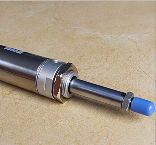 MA4050 40mm-50mm Bore Stainless Steel Double Action Pneumatic Air Cylinder - High Pressure Gas Cylinder for Industrial Automation, Robotics, and Machinery Applications