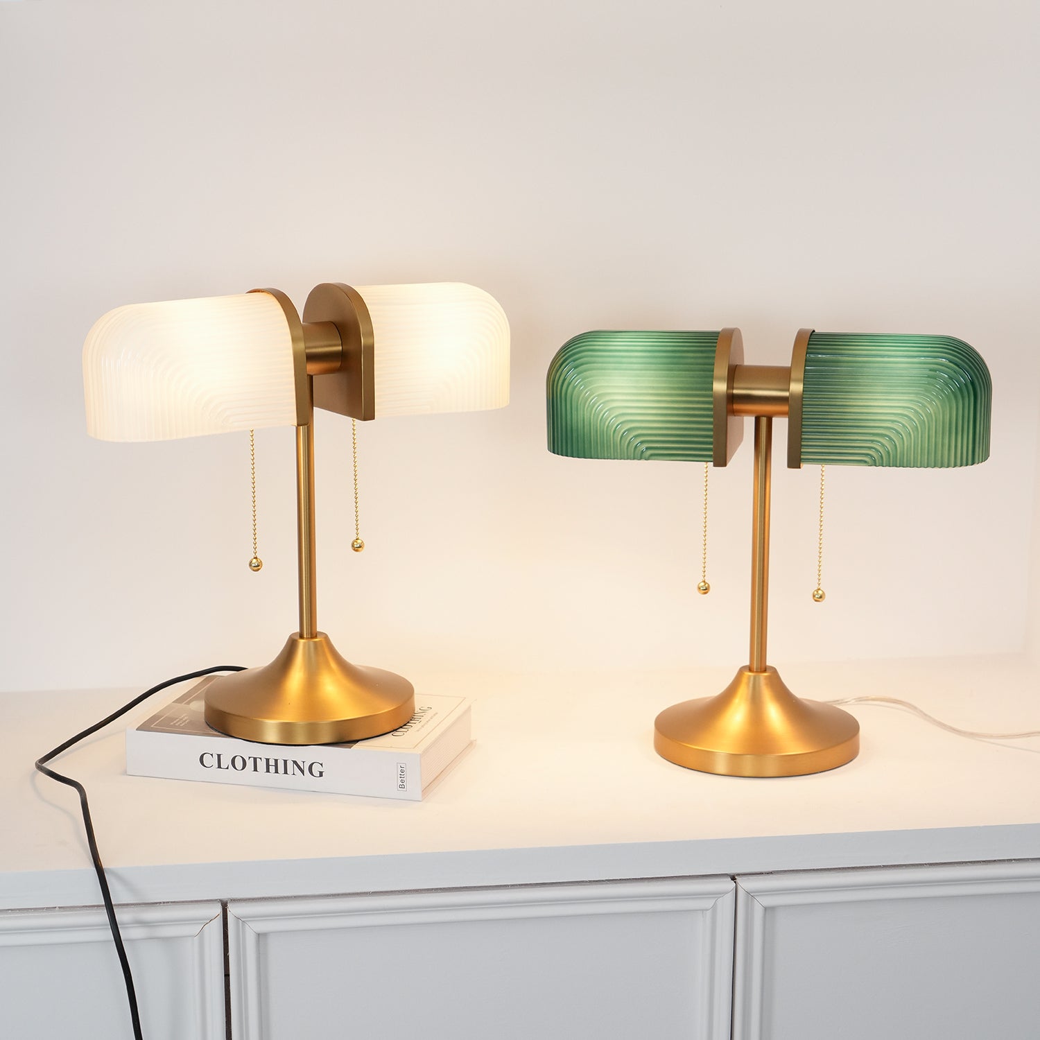 Modern Ashby Table Lamp - Adjustable LED Desk Light with USB Port for Home Office, Bedroom & Living Room - Perfect for Reading, Working & Decor