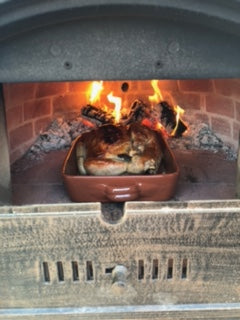 Premium ROMA LISBOA Outdoor Wood Fire Pizza Oven - Authentic Italian Style for Backyard Cooking, Camping & Patio Entertaining