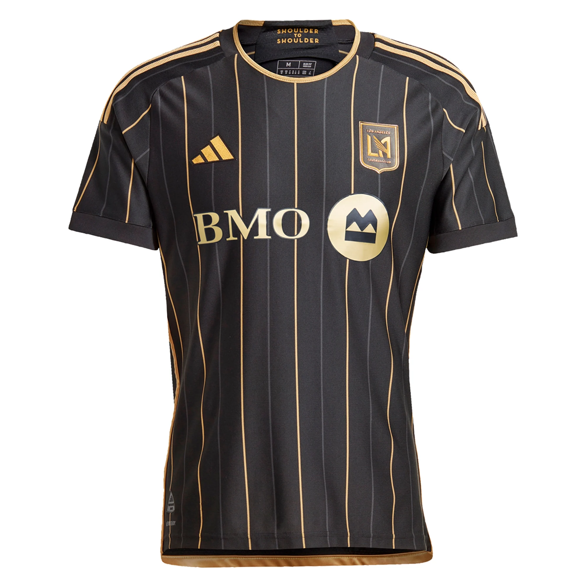 Adidas LAFC Home Jersey 2024-2025 - Authentic Black & Gold Soccer Jersey for Men - Perfect for Games, Training & Fan Support