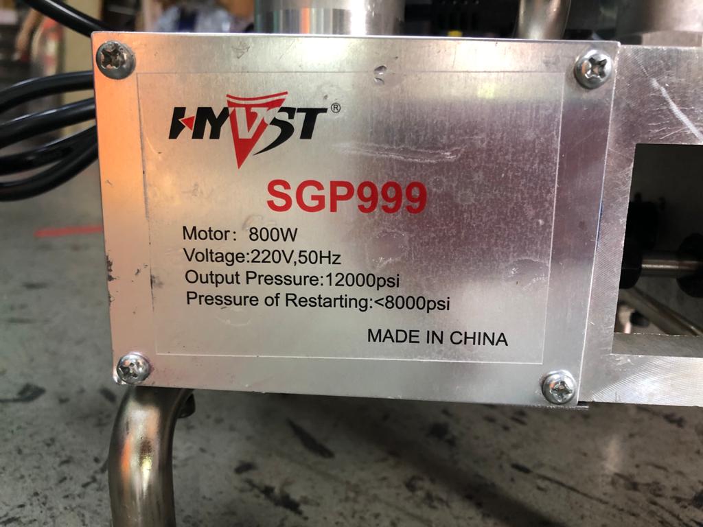 900W High Pressure Pump 240V/50Hz - 2 Component System (Model PU 999 2) for Car Washing, Garden Irrigation & Industrial Cleaning