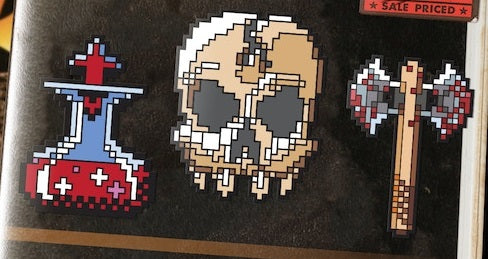 1UP Retro Vinyl Sticker Set - 3 Pack of Durable Waterproof Decals for Laptops, Skateboards & Gaming Gear - Perfect for Gamers, Collectors & DIY Enthusiasts