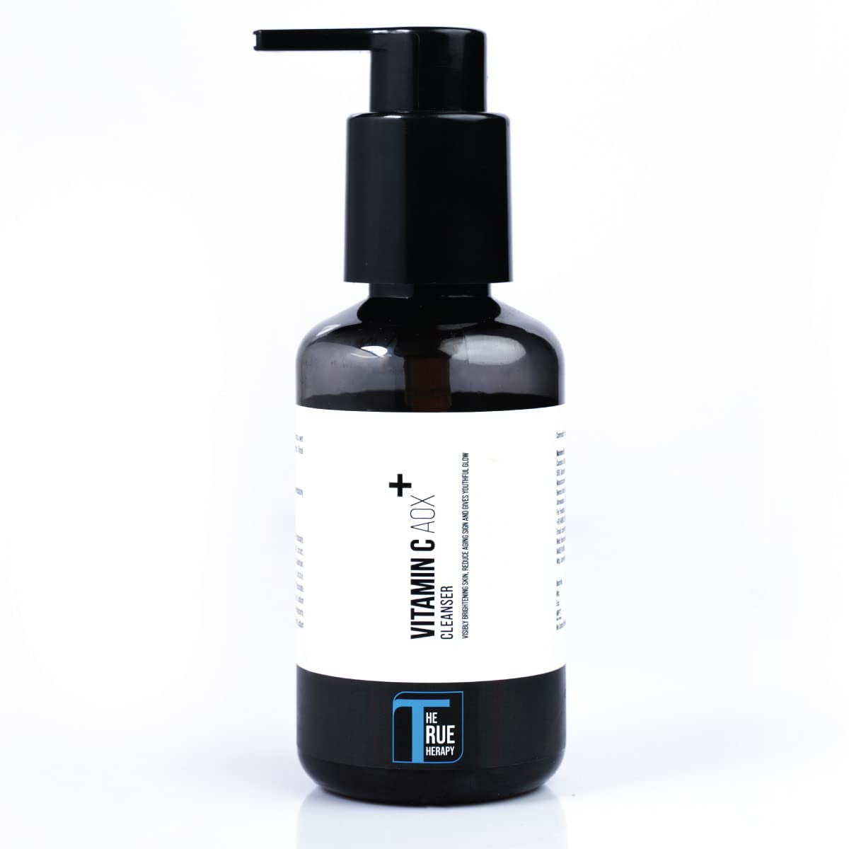 True Therapy Vitamin C Brightening Face Wash for Tan Removal & Hyperpigmentation - Skin Whitening & Glow Boosting Cleanser for Men & Women (100ml) | Perfect for Morning & Night Skincare Routine