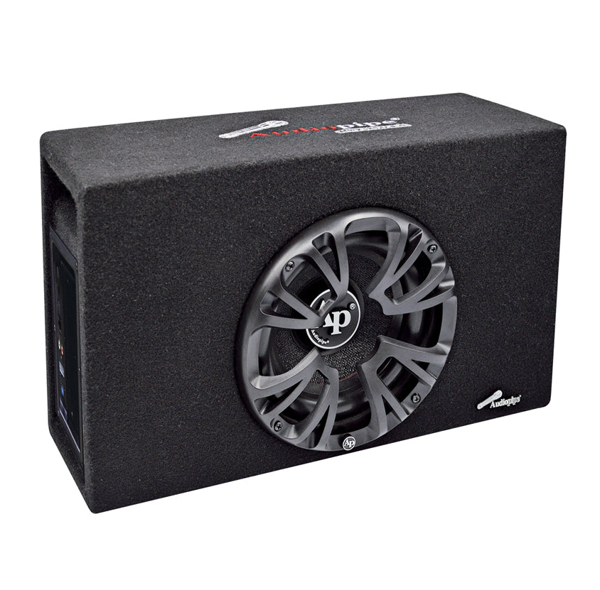 AP MINIB 800A Single Ported Bass Enclosure - High Performance Car Subwoofer Box for Deep Bass | Perfect for Trucks, SUVs & Custom Car Audio Systems