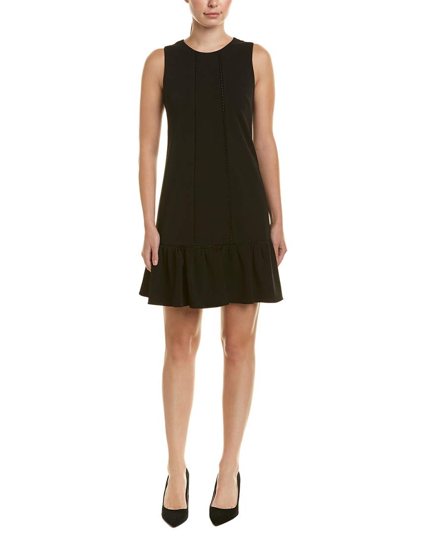 Adrianna Papell Women's Knit Crepe Dropped Waist Shift Dress - Elegant Casual & Office Wear for Women | Perfect for Work, Parties & Special Occasions