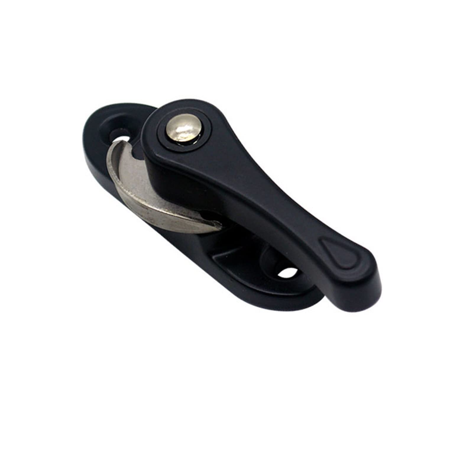 GULRUH Zinc Alloy Sliding Door Security Lock - Heavy Duty Crescent Window Handle with Key, Push-Pull Design for Enhanced Safety | Perfect for Bedrooms, Bathrooms, Patio Doors & Home Security