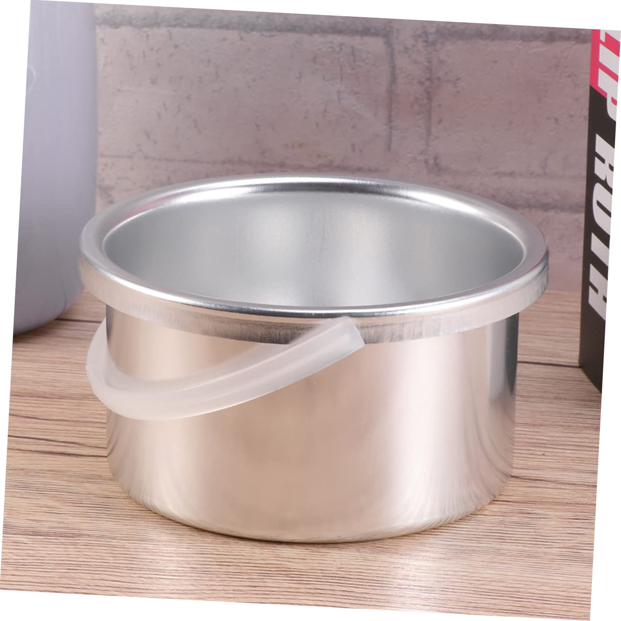 Electric Wax Warmer for Hair Removal - Portable Wax Heater Pot with Removable Inner Cup for Salon & Home Spa Use - Perfect for Eyebrows, Legs, Bikini Line & Facial Hair Removal