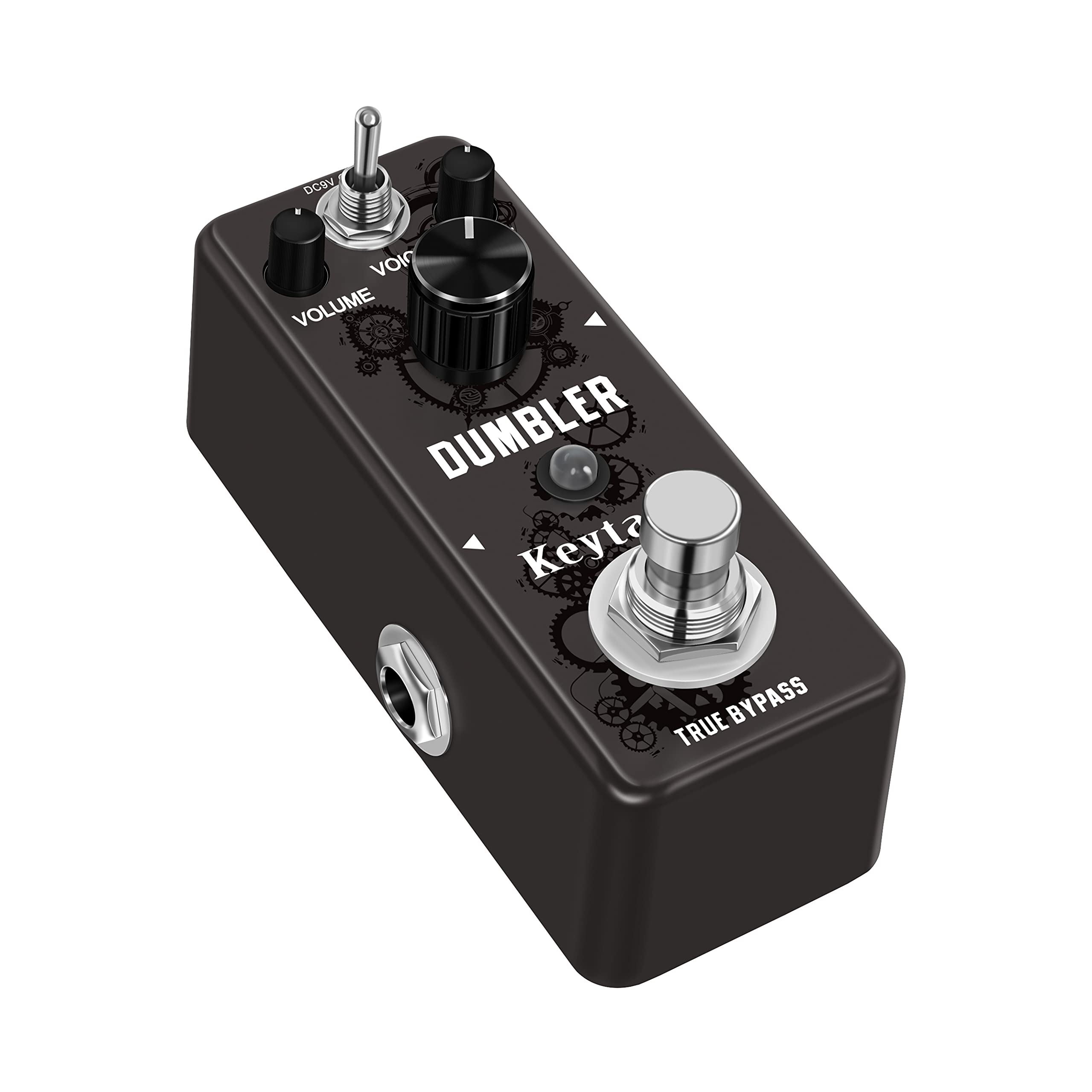 Analog Dumbler Overdrive Guitar Effect Pedal - Mini Size True Bypass with Medium Low Distortion for Electric Guitar | Perfect for Blues, Rock & Studio Recording