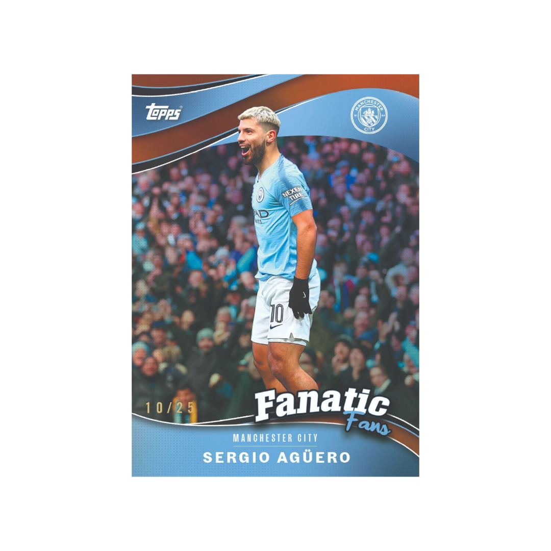 Official Topps Manchester City FC 2024/25 Fan Set - Collectible Soccer Trading Cards for Fans & Gift for Football Enthusiasts - Perfect for Match Days, Collections & Birthday Presents