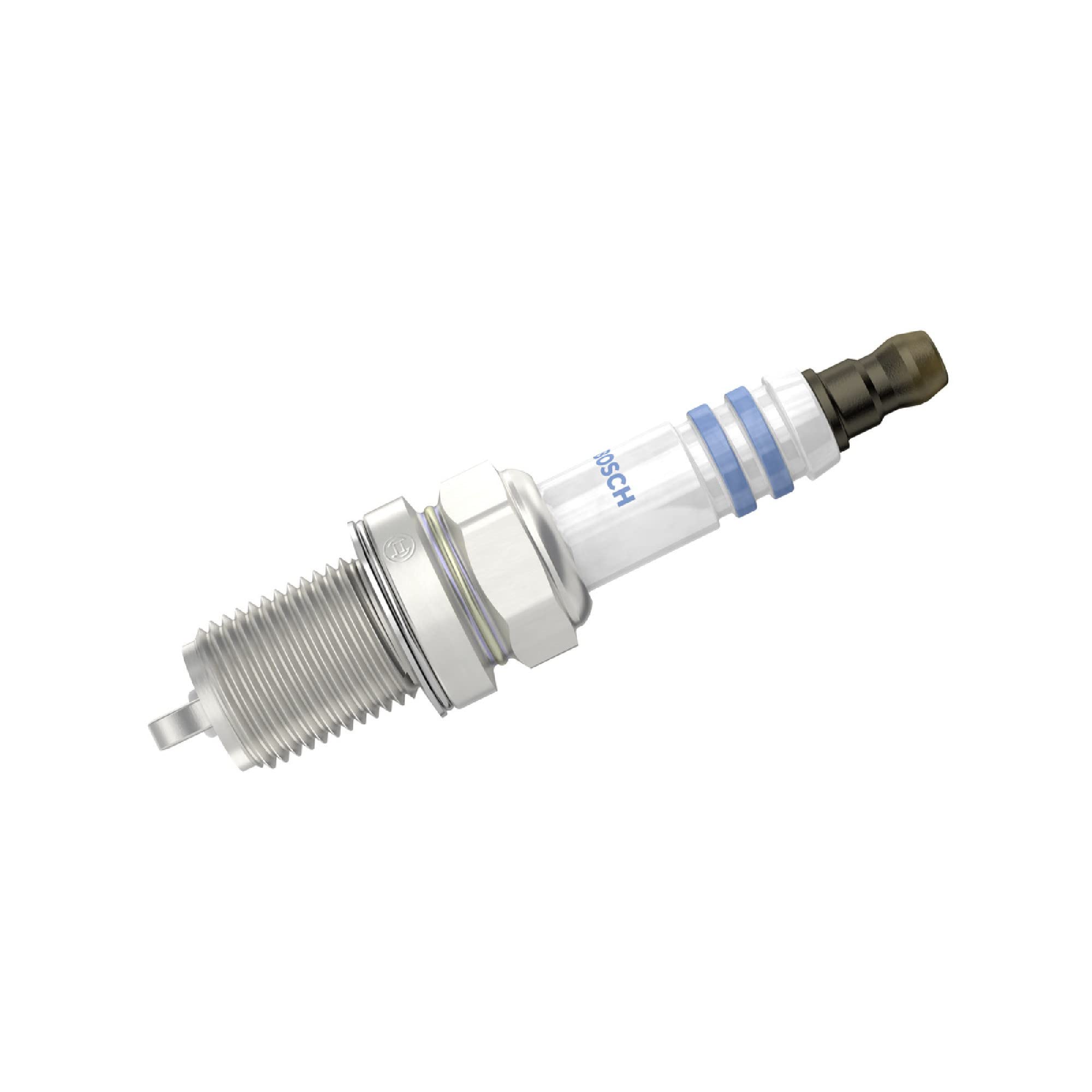 BOSCH FR7DPP+ OE Fine Wire Platinum Spark Plug - Single Replacement for High Performance Engines - Ideal for Cars, Trucks, and SUVs