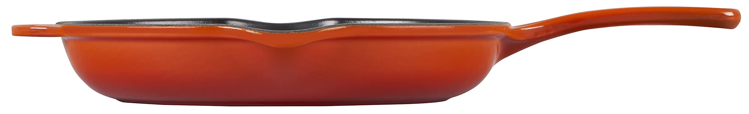 Le Creuset Enameled Cast Iron 9-Inch Skillet with Iron Handle - Flame Orange - Premium Nonstick Cookware for Searing, Baking & Stovetop to Oven Cooking - Perfect for Steaks, Pancakes & Family Meals