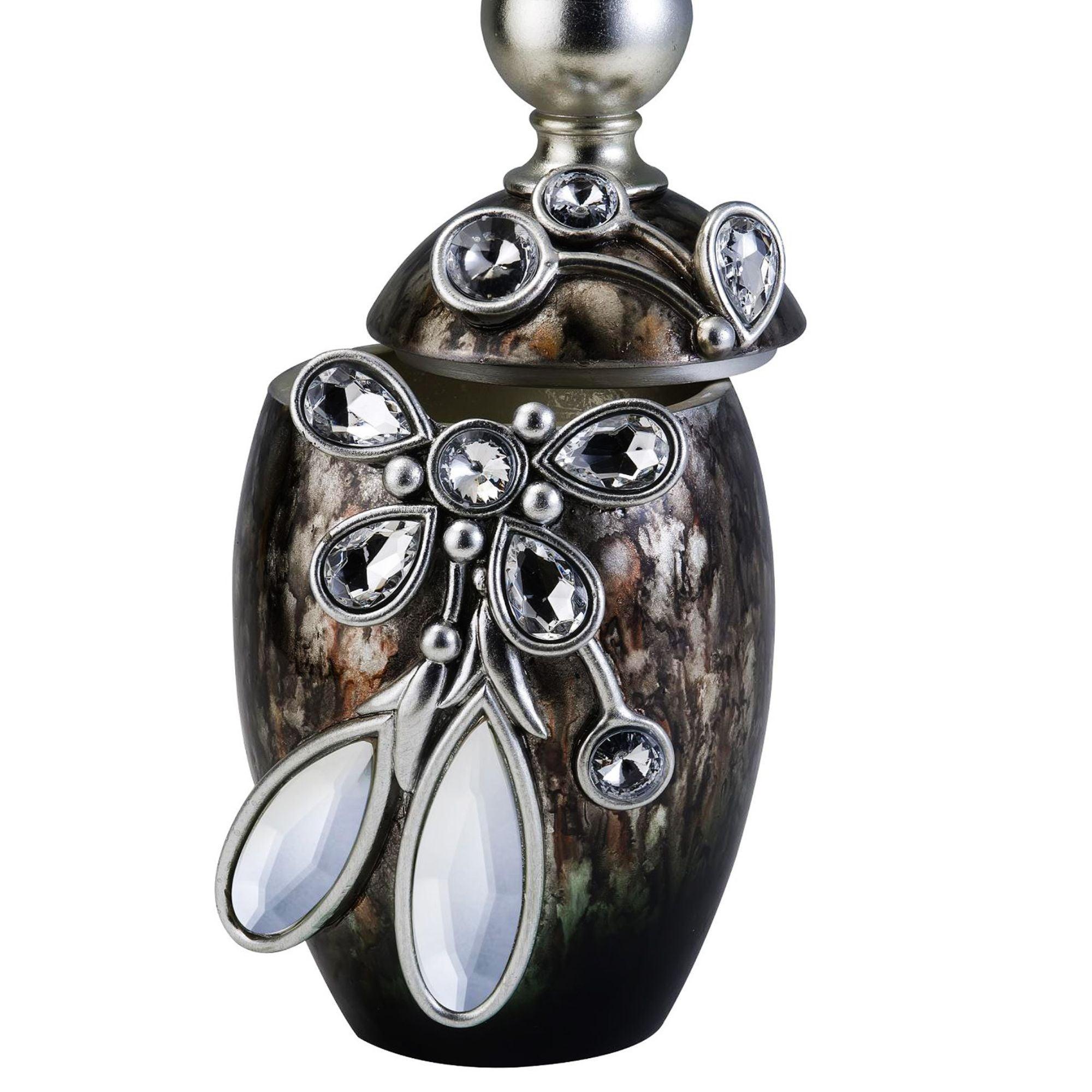 11.5 Inch Tall Decorative Jewelry Box with Multiple Designs & Elegant Accents - Perfect for Jewelry Storage, Gift Giving & Home Décor