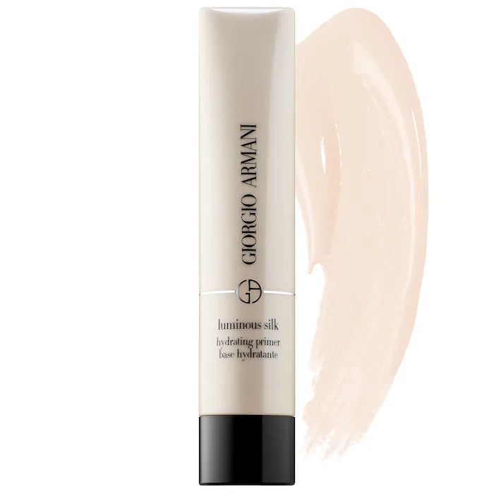 Armani Beauty Luminous Silk Hydrating Primer - Lightweight Illuminating Face Makeup Base for Flawless Glow | Perfect for Daily Wear, Special Occasions & Photography